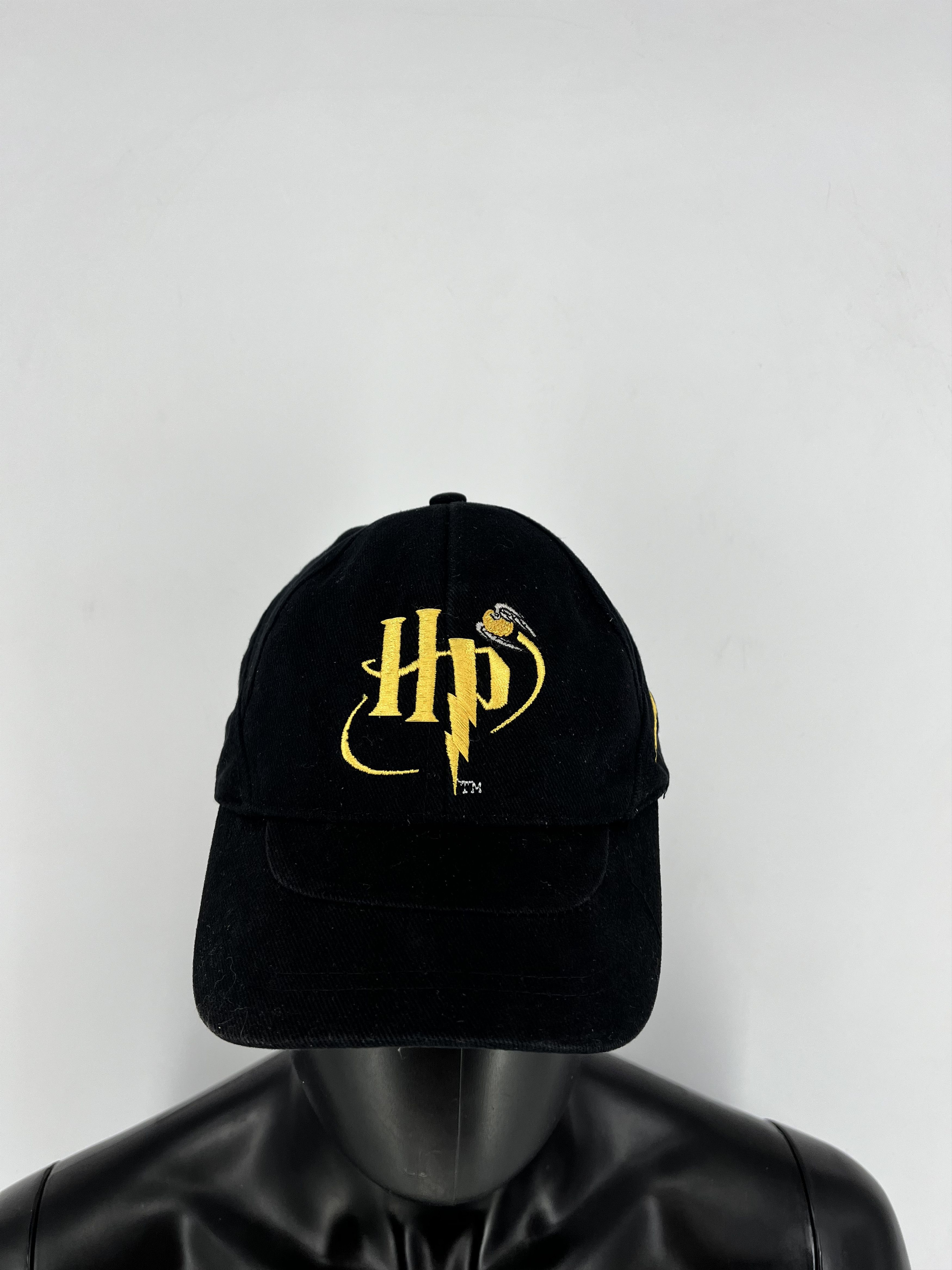 Vintage × Warner Bros Rare 2001 Warner Bros. Harry Potter Denim Cap Size ONE SIZE - 1 Thumbnail