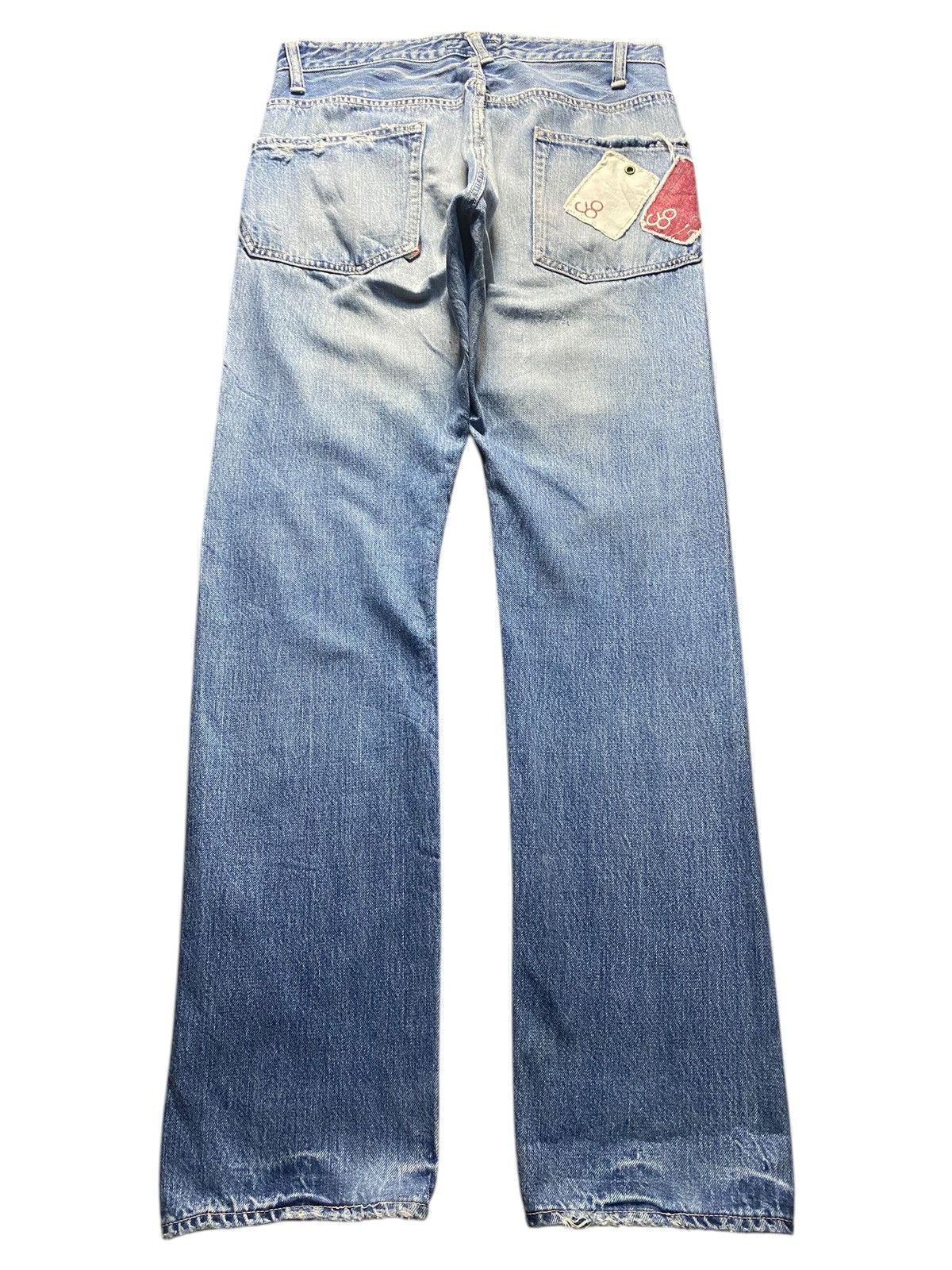 Johnbull Johnbull Kojima Japan Reconstructed Denim Selvedge Jeans Size US 32 / EU 48 - 3 Thumbnail