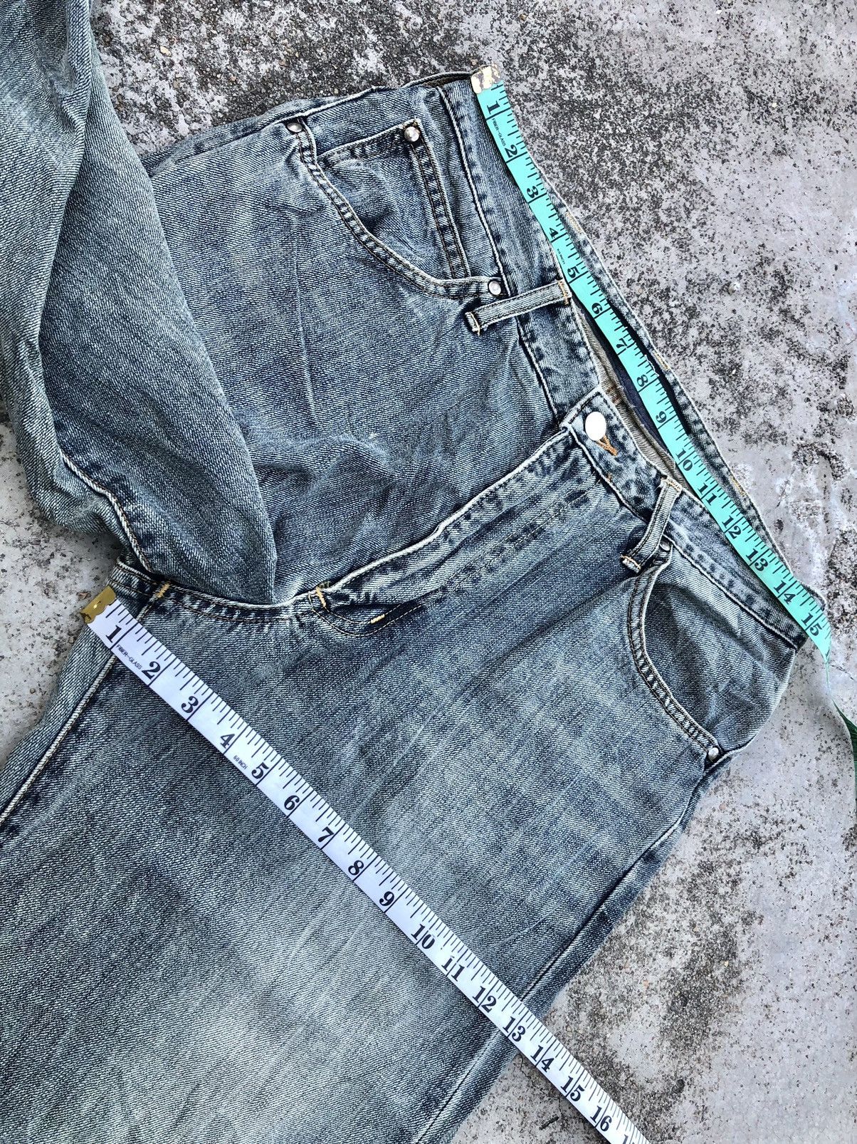 Vintage BAGGY RUSTY VINTAGE WRANGLER JEANS Size US 31 - 7 Thumbnail