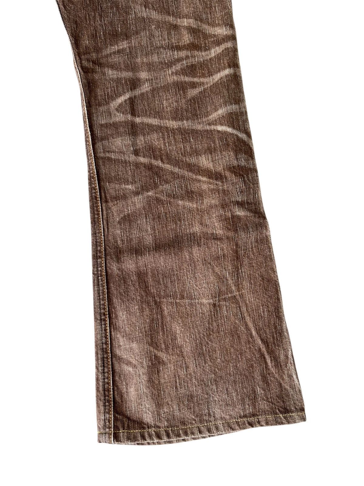 Edwin EDWIN 503 FLARE Honeycombs Patterns Flared Jeans Size US 32 / EU 48 - 10 Thumbnail