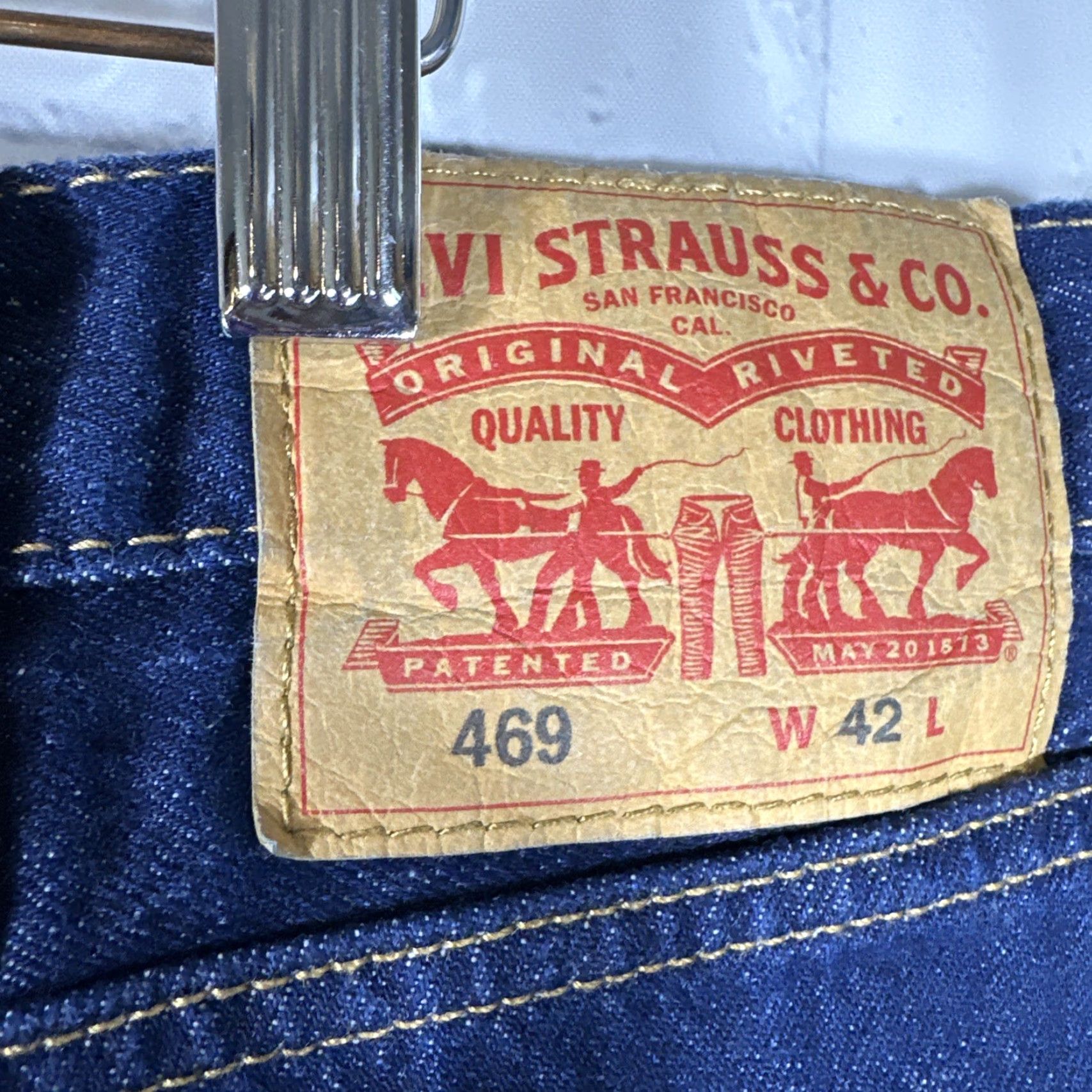 Levi's Levi's Jeans Shorts Bermuda 42 Men Dark Wash 12" Inseam Relaxed 5-Pocket Denim Logo Jeans Jorts Size US 42 / EU 58 - 2 Thumbnail