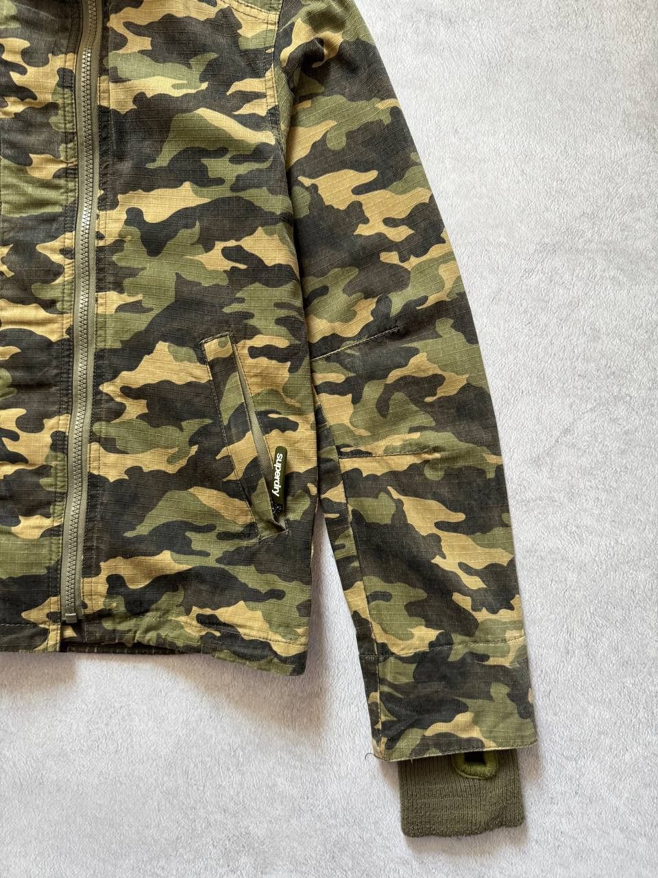 Superdry Superdry Japan Ripstop Camouflage Jacket Military Style Camo Size US XS / EU 42 / 0 - 6 Thumbnail