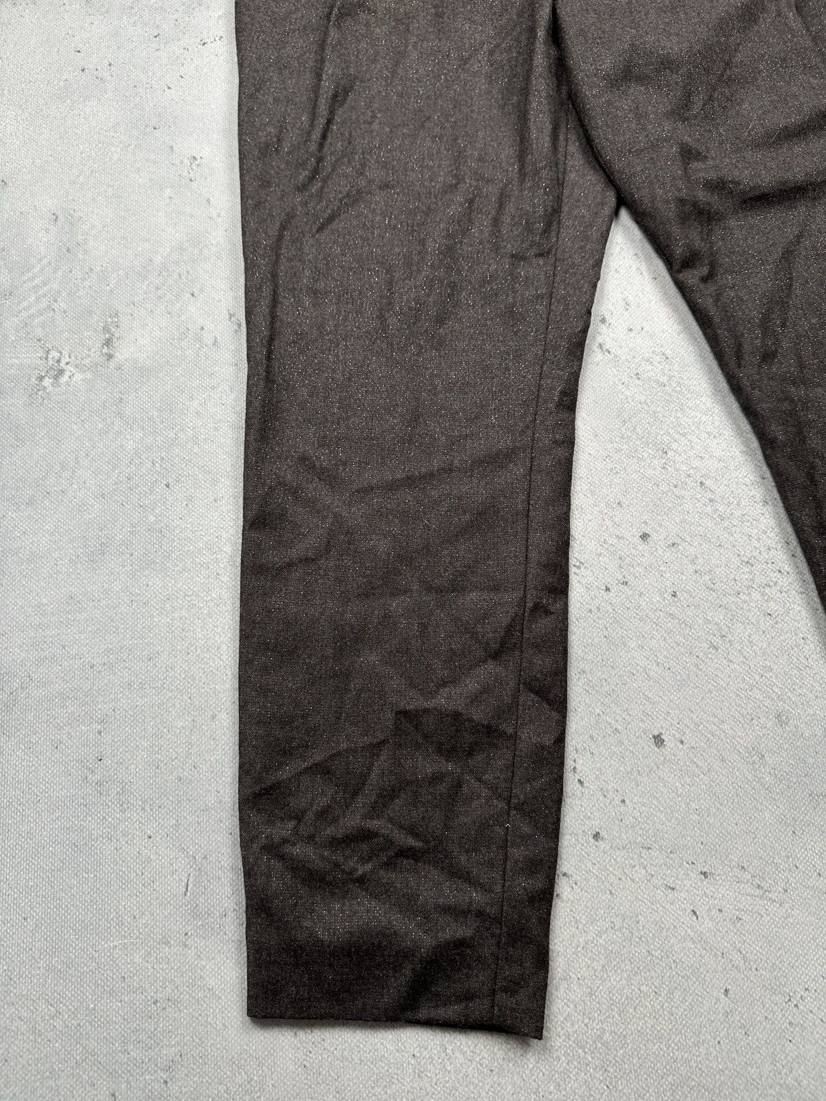 Fabiana Filippi Fabiana Filippi Italy Brown Wool Blend Drawstring Trousers Size 32" / US 10 / IT 46 - 4 Thumbnail