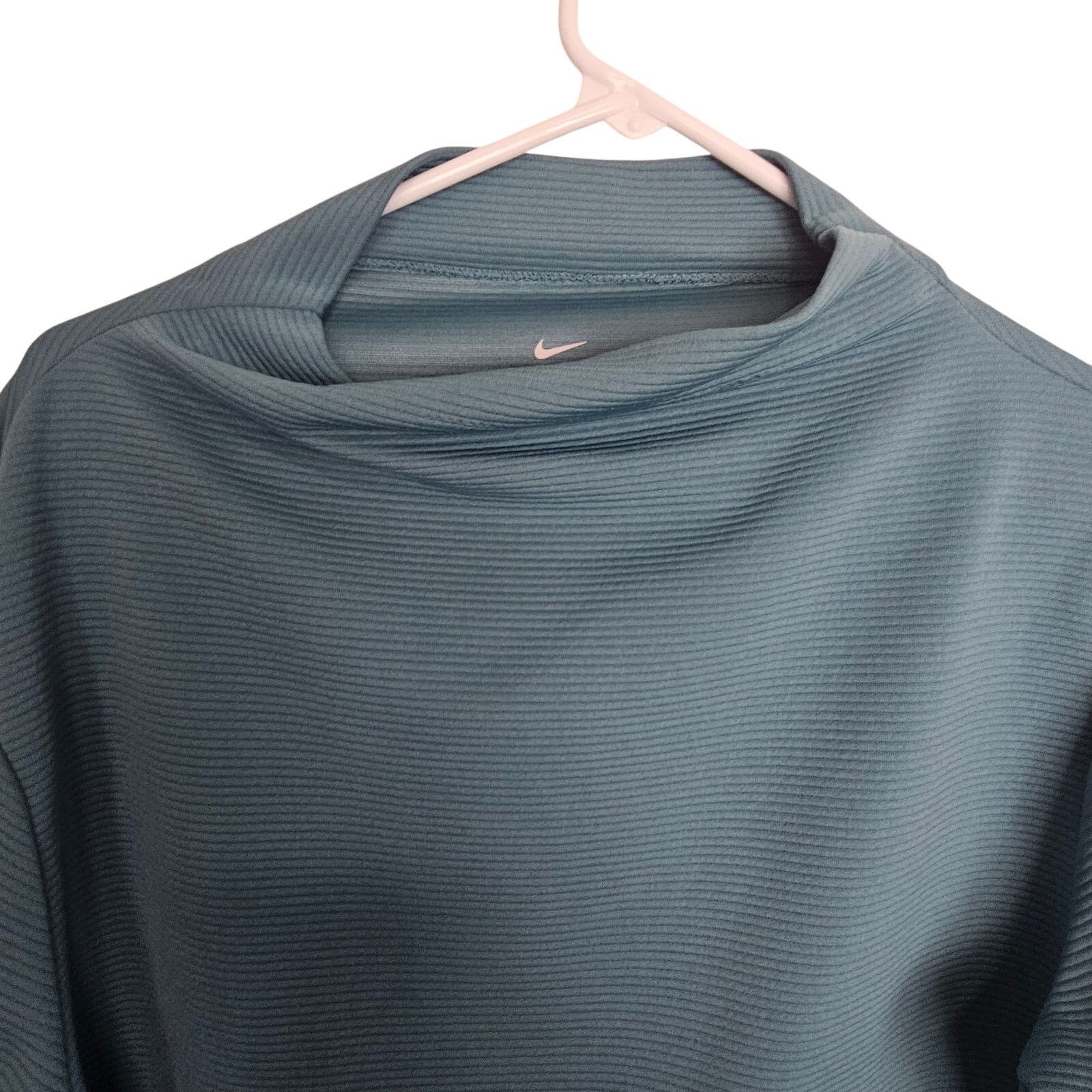 Nike Nike Womens Dri-Fit Funnel Neck Athletic Top Size M Sporty Size M / US 6-8 / IT 42-44 - 2 Thumbnail
