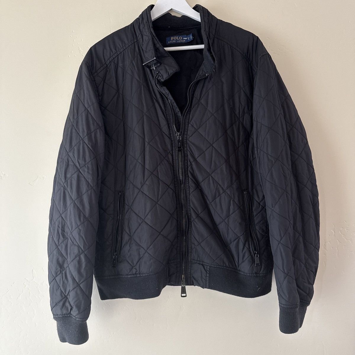 Polo Ralph Lauren Vintage Polo Ralph Lauren Quilted Bomber Jacket Size US L / EU 52-54 / 3 - 1 Thumbnail
