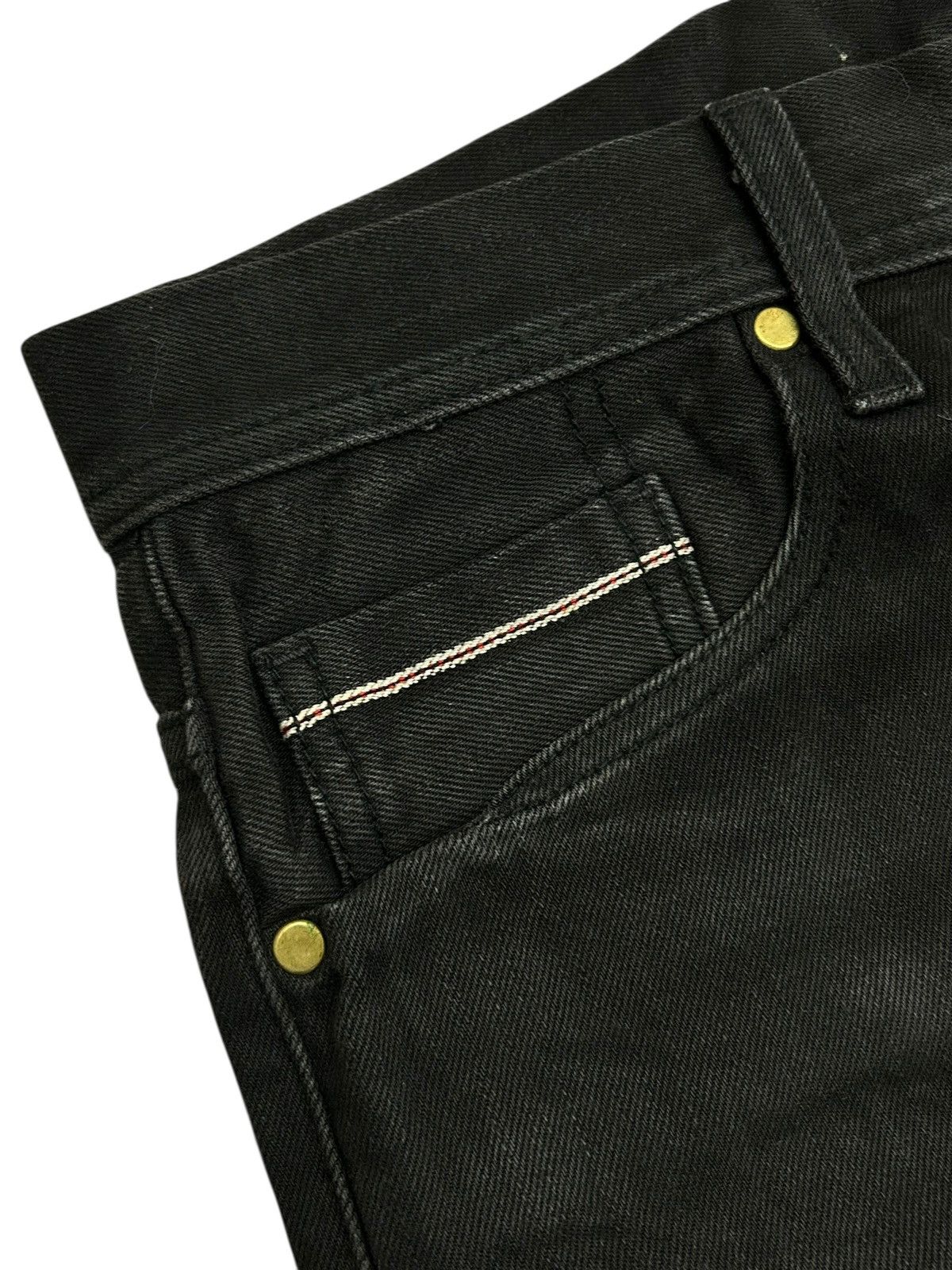 Hysteric Glamour Union Made Selvedge Neo Biker Leather Padded Racing Sport Size US 30 / EU 46 - 10 Thumbnail