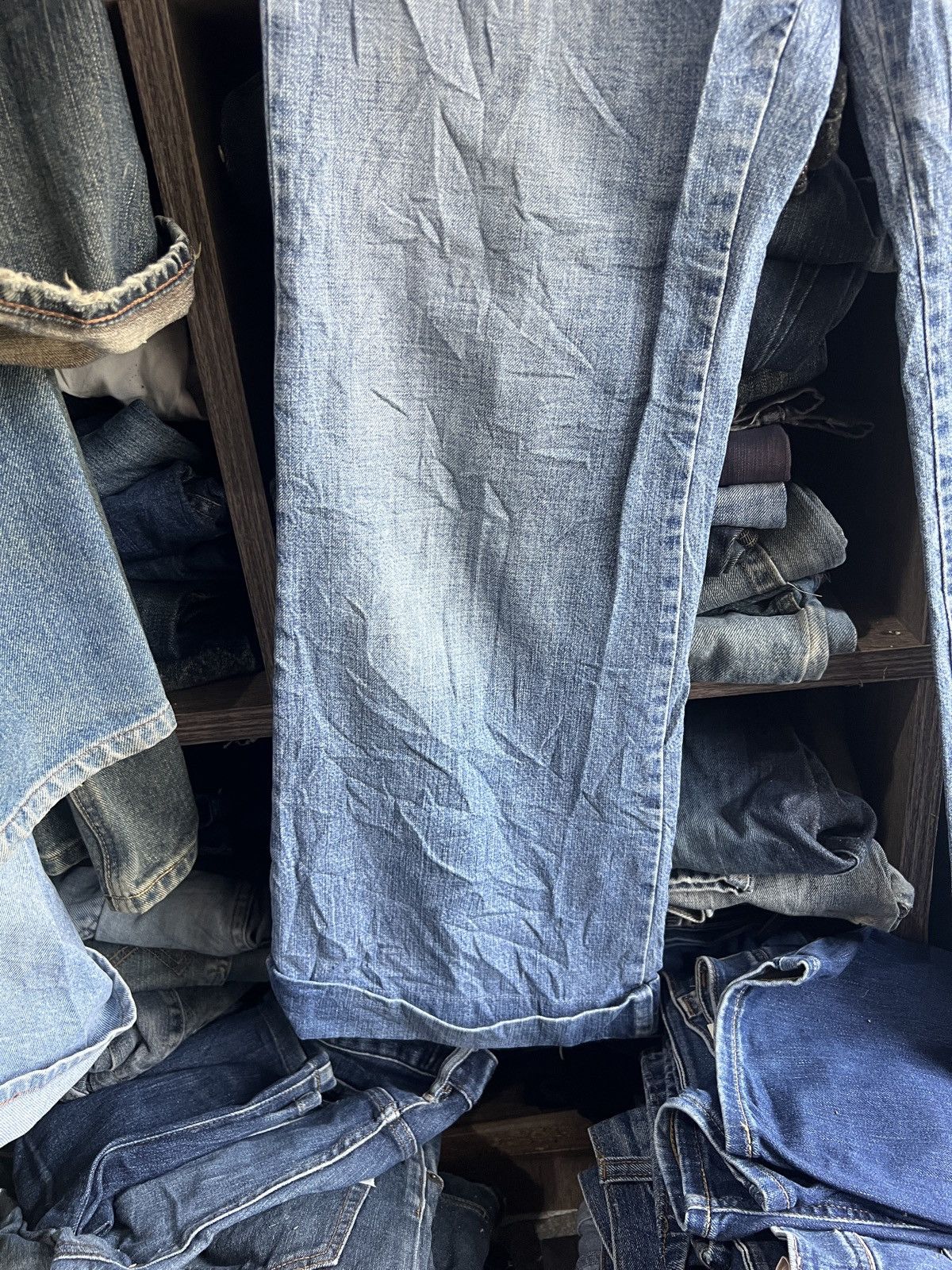 Ralph Lauren 🔥Ralph Lauren Wide Leg Denim Size 28" / US 6 / IT 42 - 8 Thumbnail