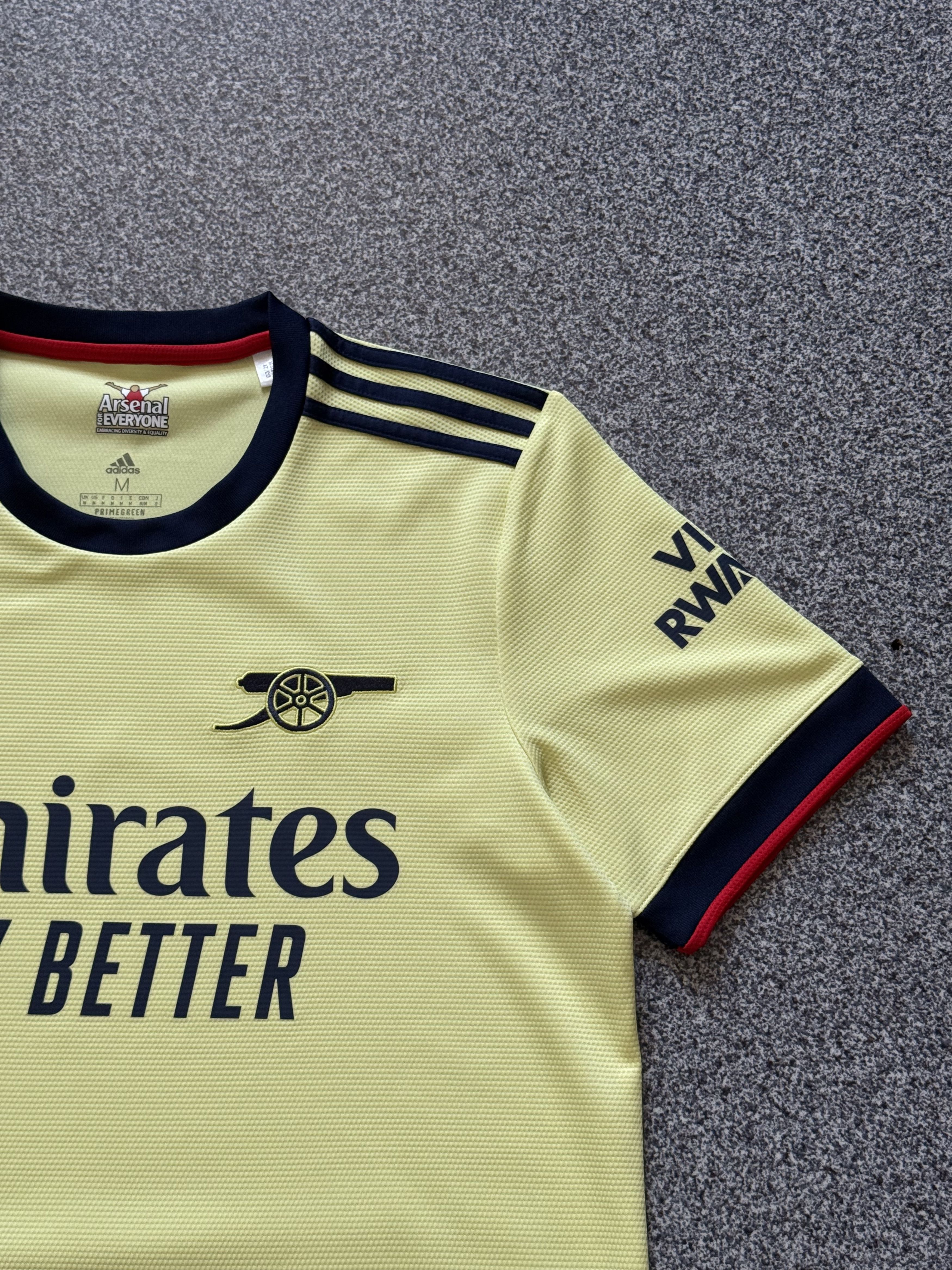 Adidas Adidas Arsenal 2021-2022 Jersey Soccer Footbal London Rare Size US M / EU 48-50 / 2 - 10 Thumbnail