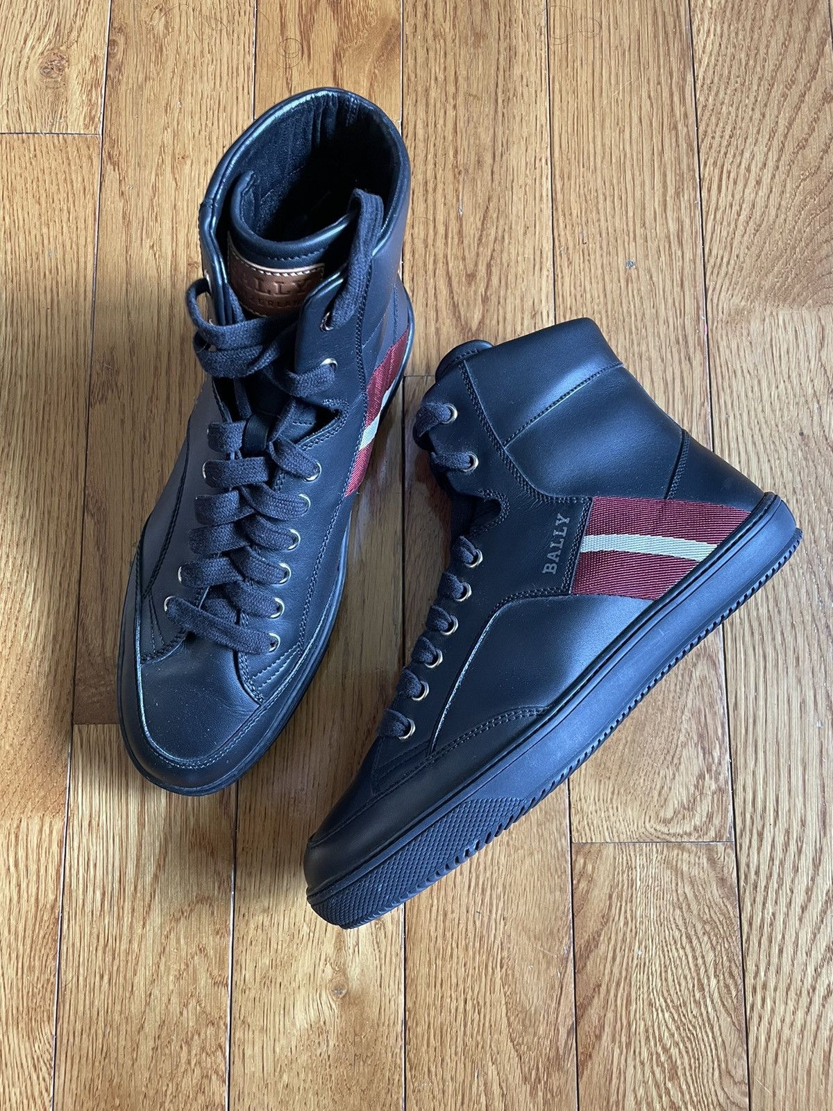 Bally Men’s Bally High Tops Size US 7.5 / EU 40-41 - 2 Thumbnail