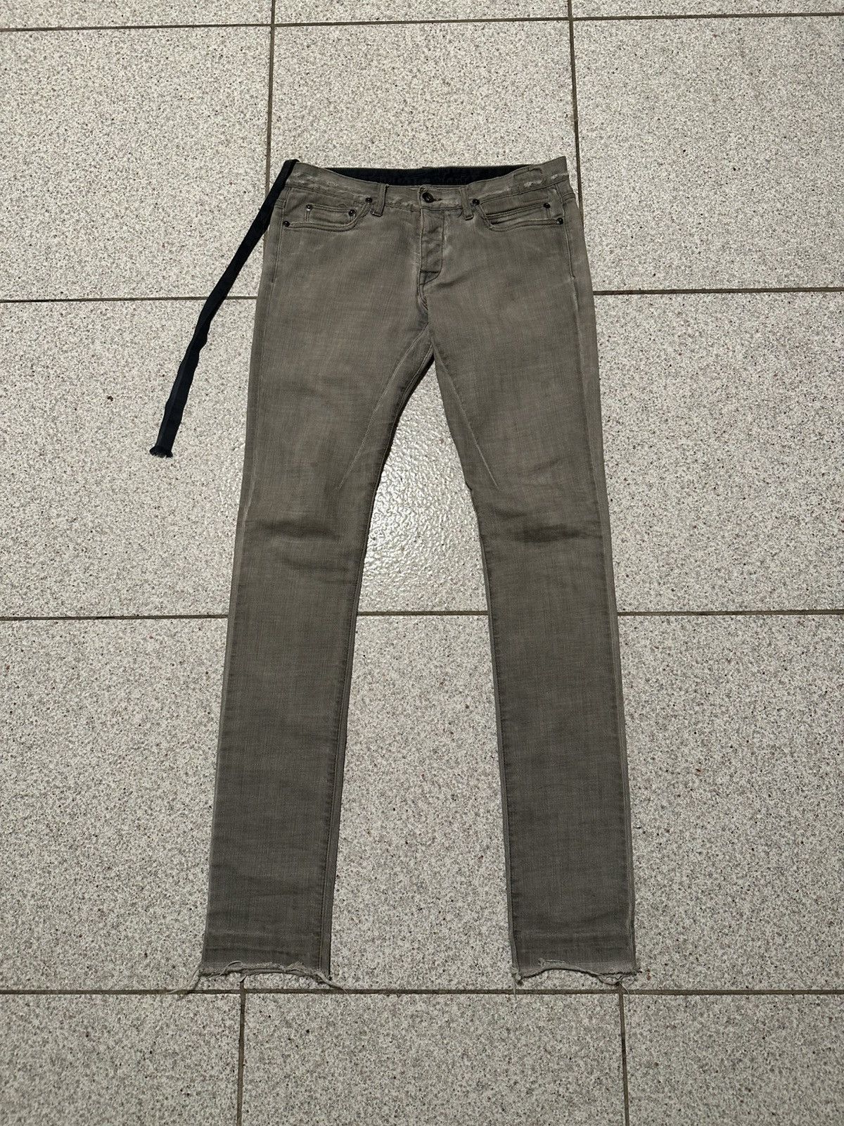 Rick Owens Drkshdw Rick Owens SS10 “Release” Egg Wash Detroit Cut Denim Size US 28 / EU 44 - 1 Thumbnail
