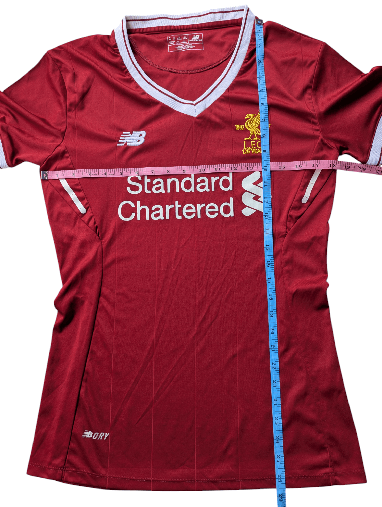 Other New Balance Liverpool 2017/18 Home Football Shirt Jersey Size US S / EU 44-46 / 1 - 5 Thumbnail