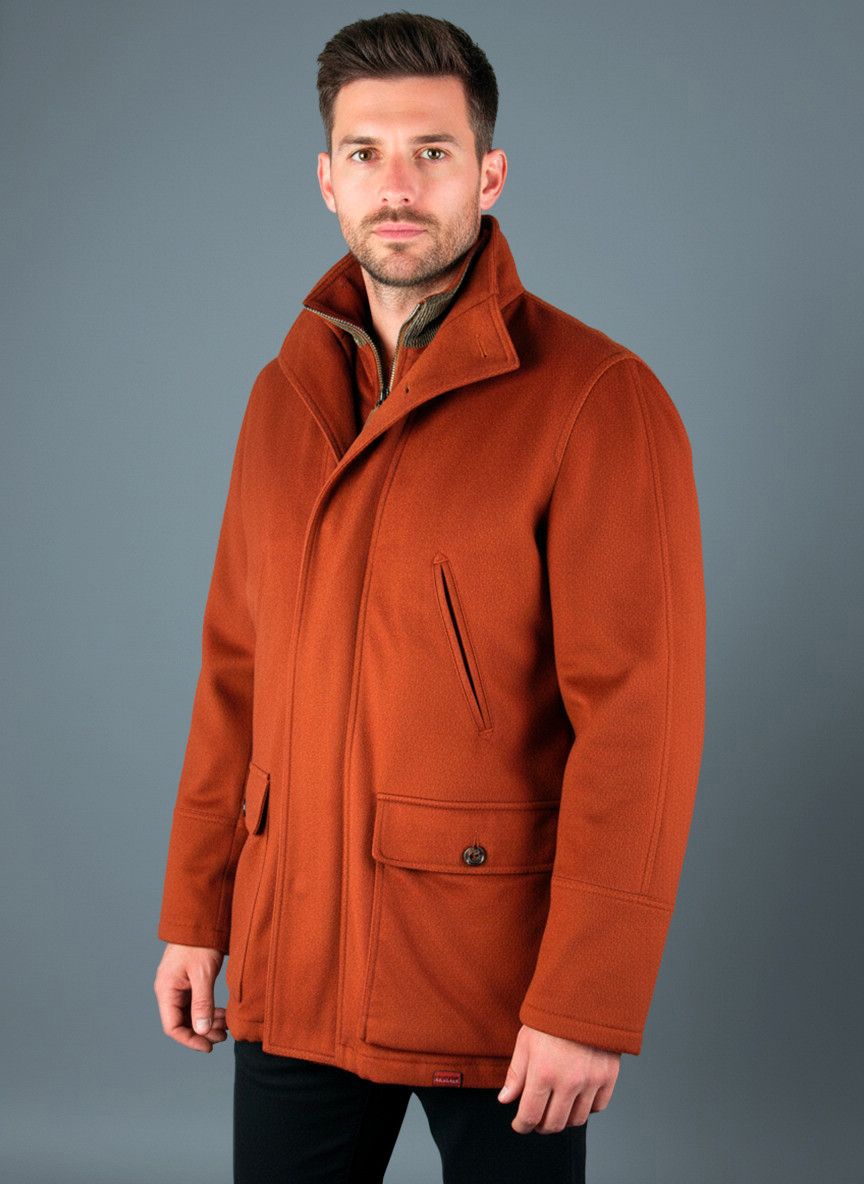 Pal Zileri Pal Zileri men's luxury wool coat from the Italian designer Size US L / EU 52-54 / 3 - 1 Thumbnail