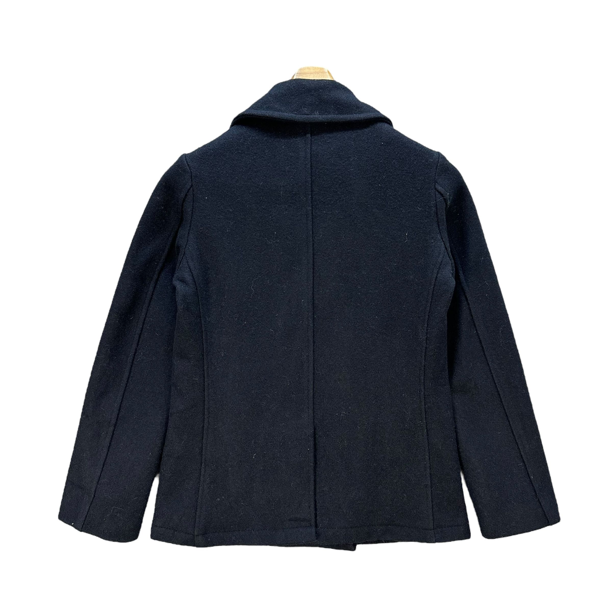Schott SCHOTT X Earth Music & Ecology Double Breast Coat #A78-1891 Size S / US 4 / IT 40 - 11 Thumbnail