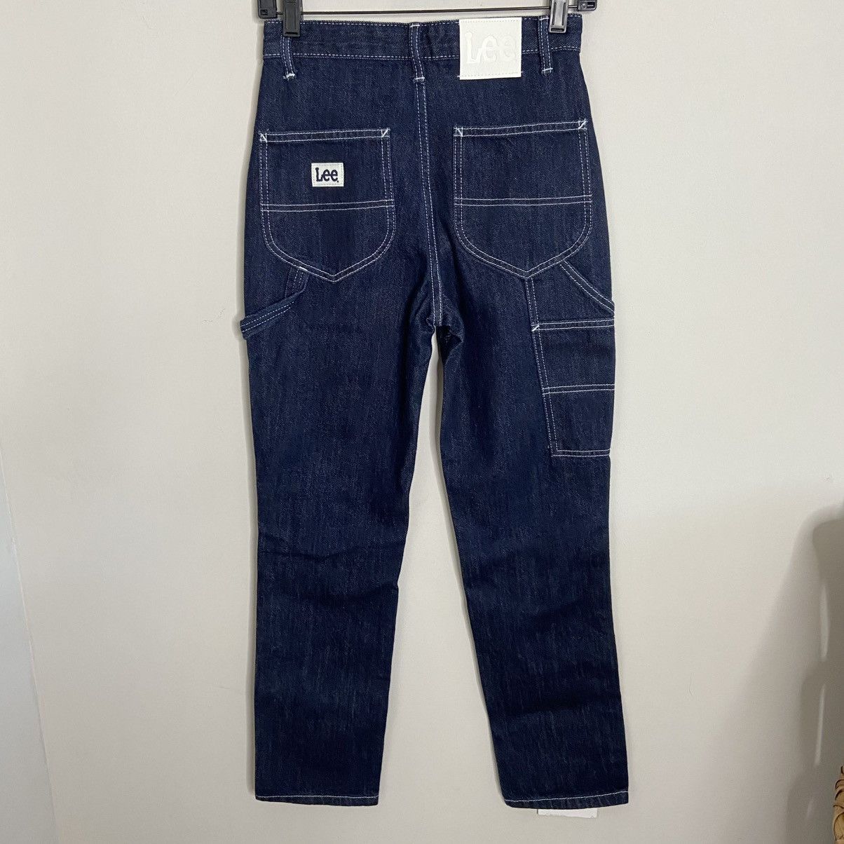 Lee NWT Lee Dark Denim Straight Leg Carpenter Jean Size 24" / US 00 / IT 34 - 2 Thumbnail
