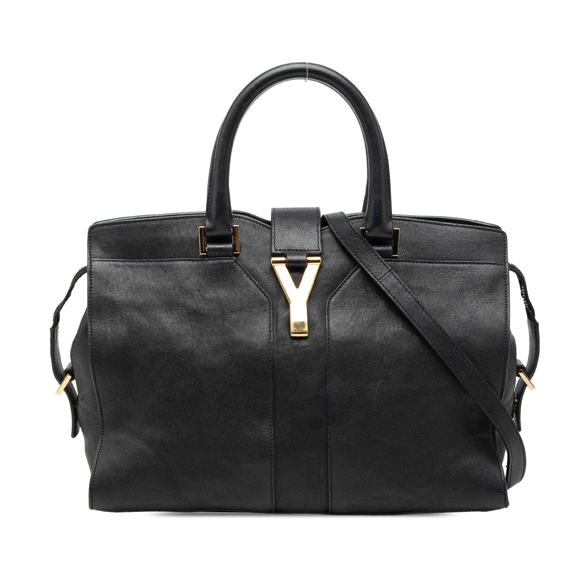 Saint Laurent Paris Small Sheepskin Cabas Chyc Satchel Size ONE SIZE - 1 Thumbnail