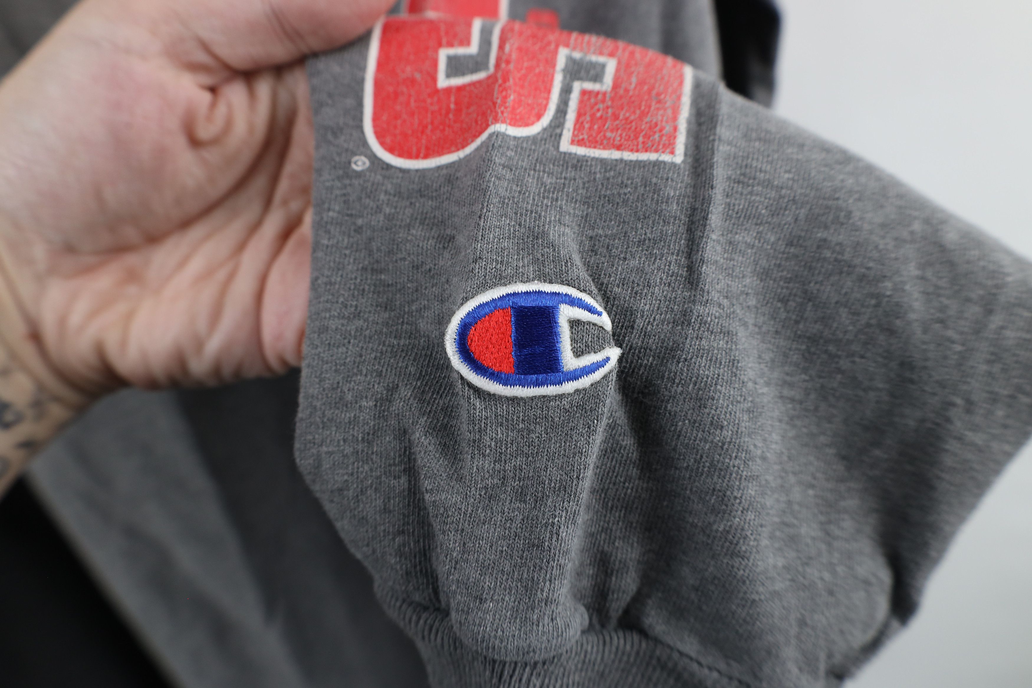Champion × Vintage Vintage 90s Champion State University Long Sleeve T-Shirt Size US XXL / EU 58 / 5 - 5 Thumbnail