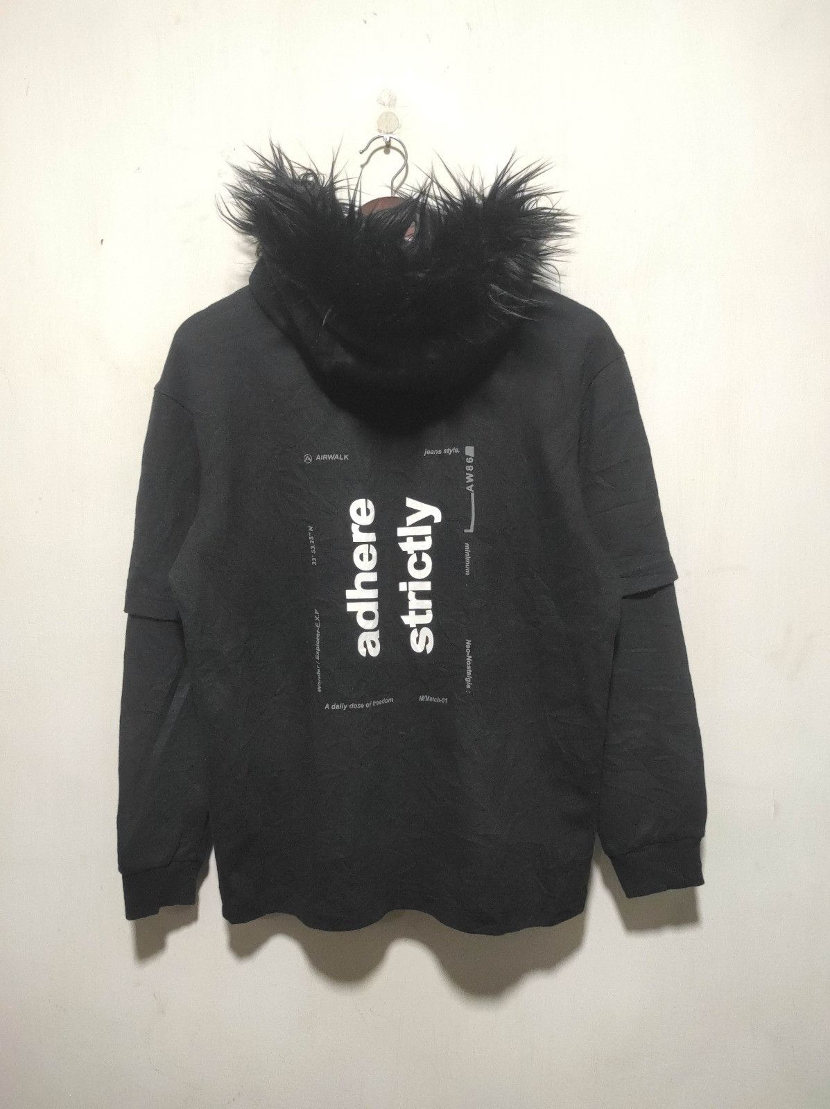 Airwalk Airwalk fur hoodie ifsix LGB style Size US S / EU 44-46 / 1 - 9 Thumbnail