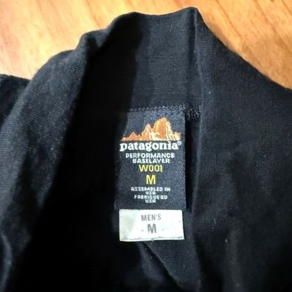 Patagonia VINTAGE Patagonia Men's shirt M Baselayer Merino Wool Long Sleeve Performance 1/4 zip J5 Blue Mens M Size US M / EU 48-50 / 2 - 4 Thumbnail