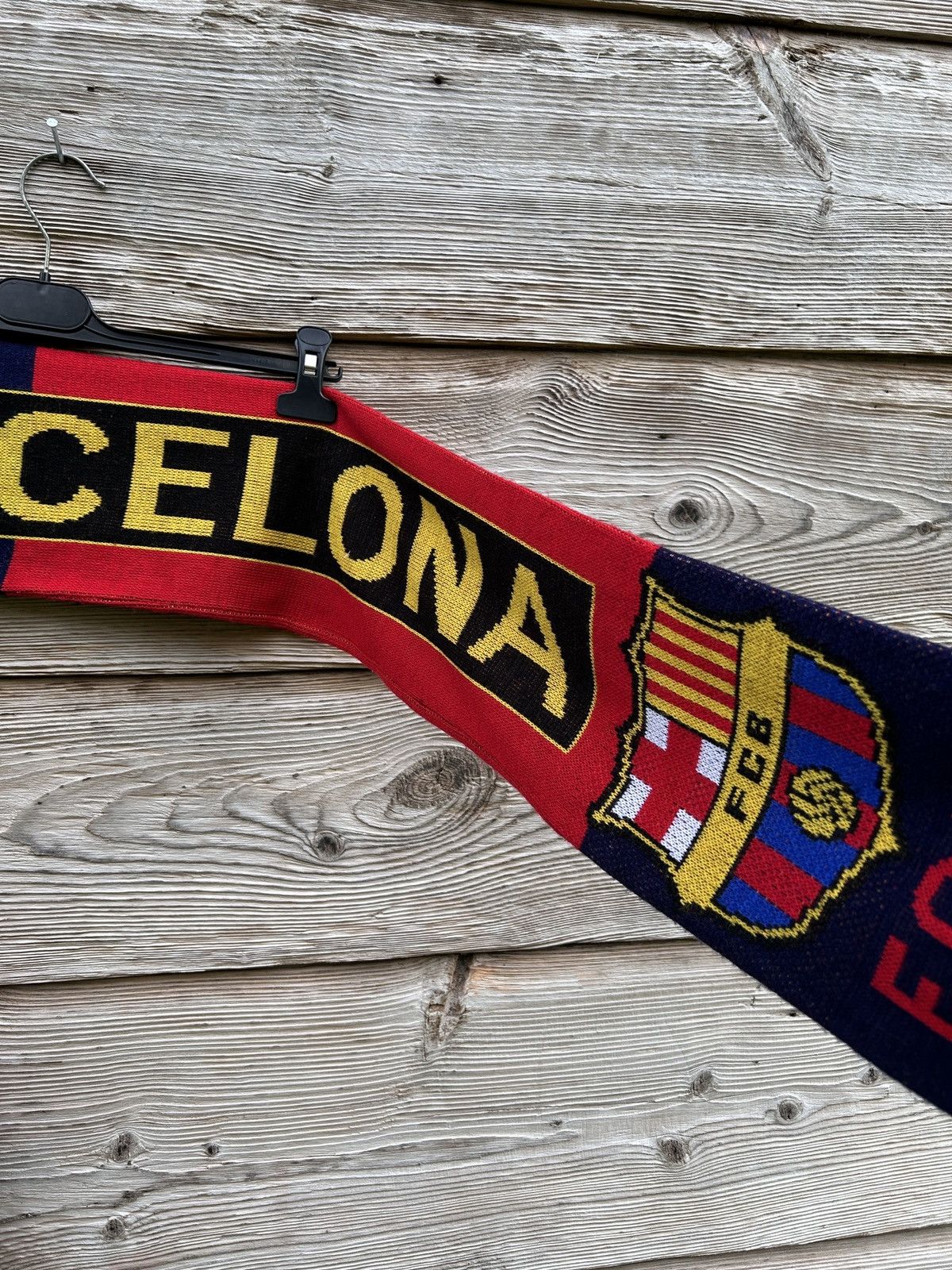 Other Vintage FC Barcelona FCB Barca Fanwear Soccer Scarf Muffler Size ONE SIZE - 5 Thumbnail