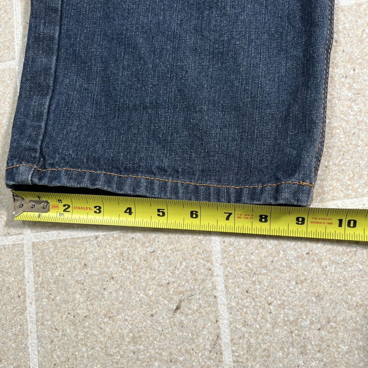 Other Miskeen Jeans 40x32 Baggy Denim Wide Leg Embroidered y2k Size US 40 / EU 56 - 9 Thumbnail