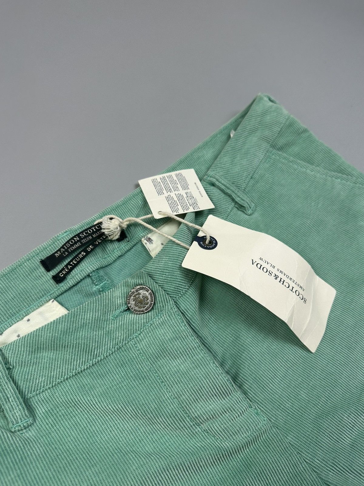 Scotch & Soda Unisex rip style corduroy chinos Scotch&Soda Size 30" / US 8 / IT 44 - 4 Thumbnail