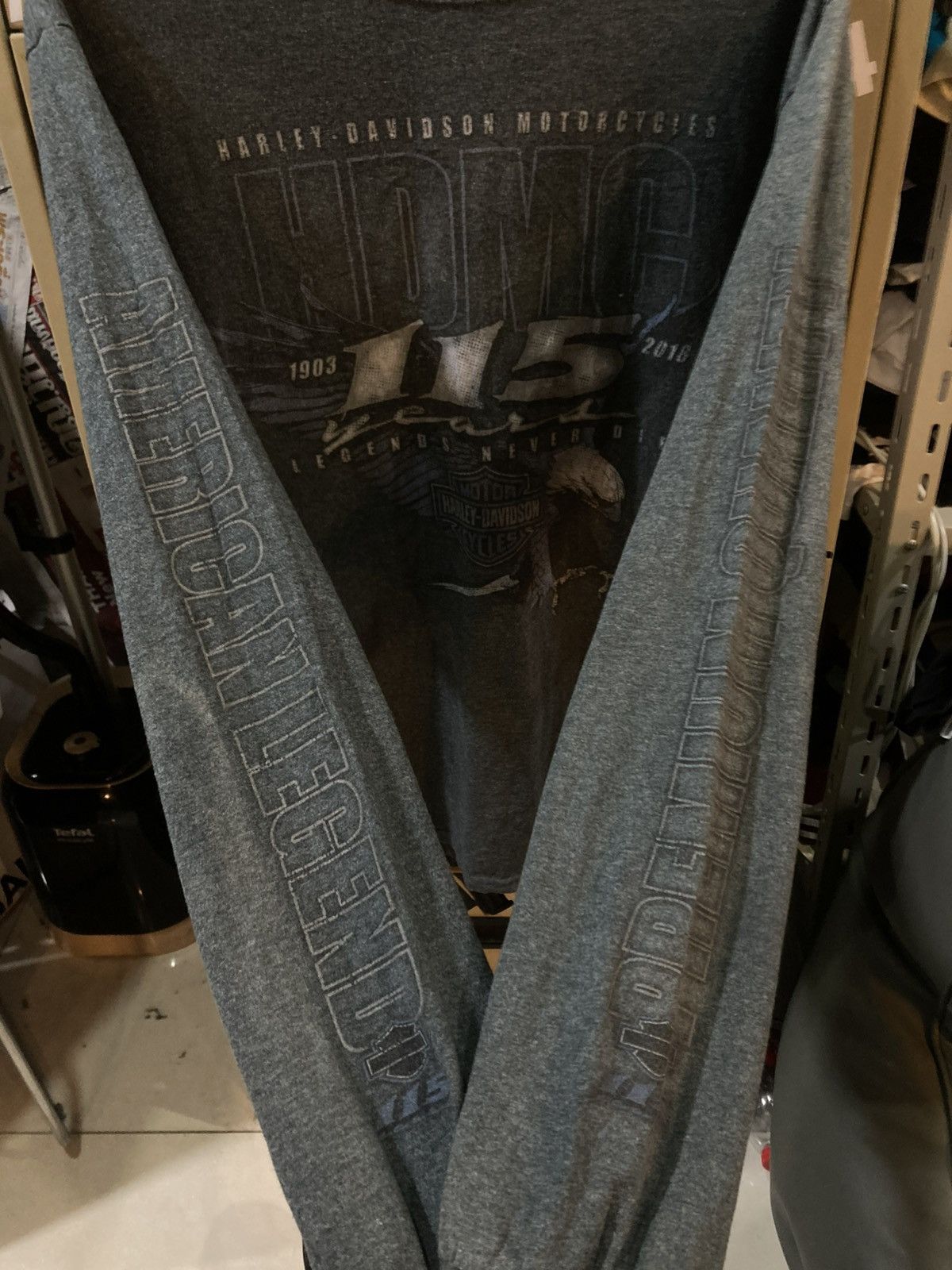 Harley Davidson Harley Davidson Size US L / EU 52-54 / 3 - 3 Thumbnail