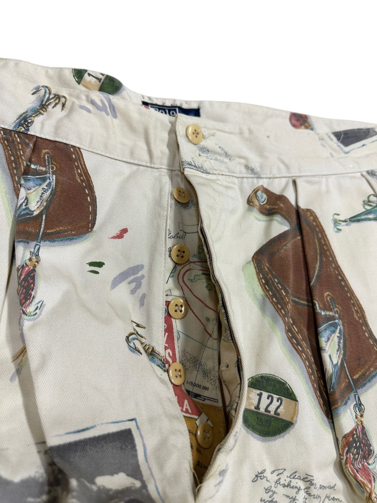 Polo Ralph Lauren Vintage Polo Ralph Lauren Fishing Usa Size US 40 / EU 56 - 4 Thumbnail