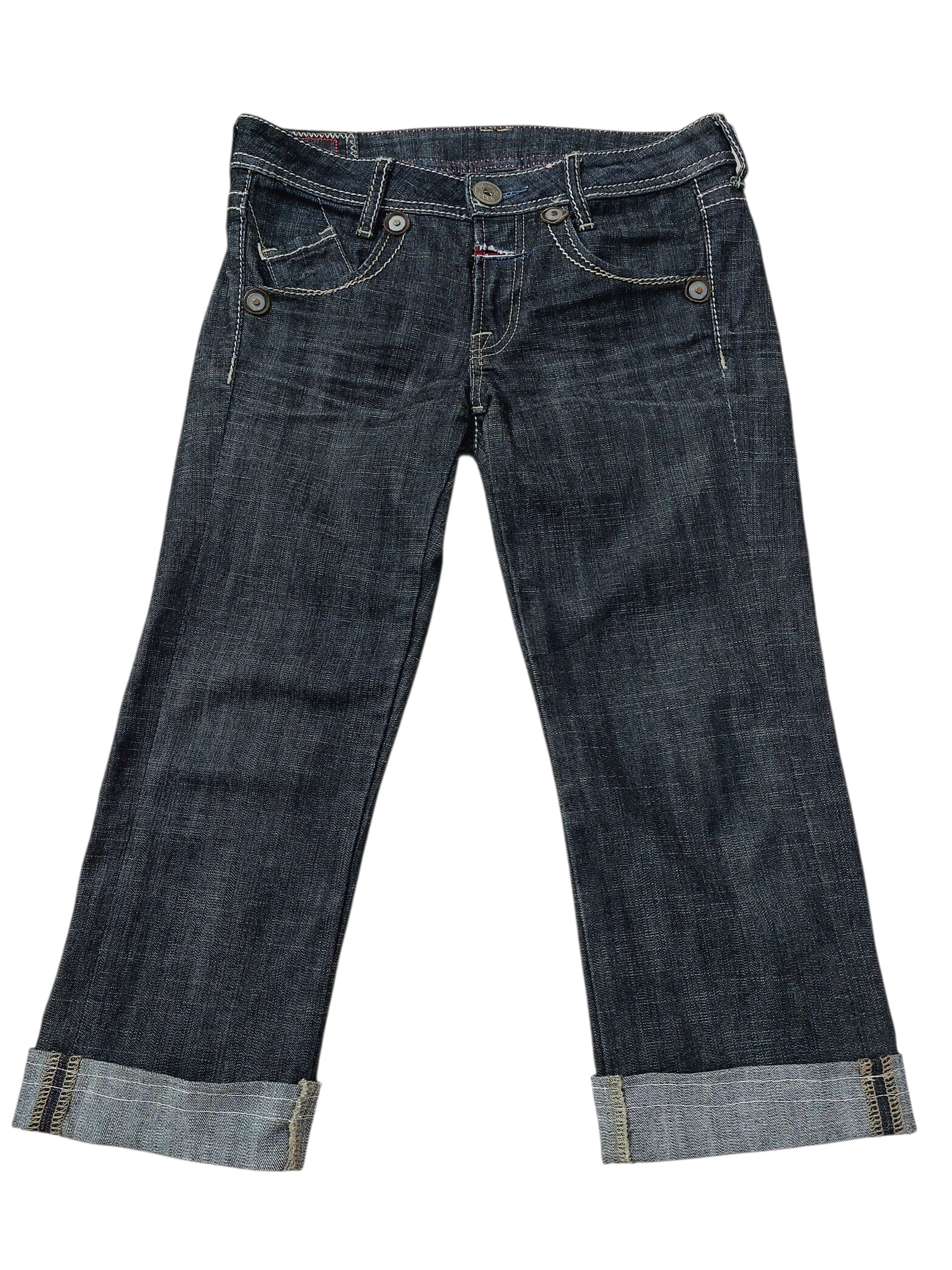 Marithe Francois Girbaud Classic 90s Cuffed Hem Cropped Pant