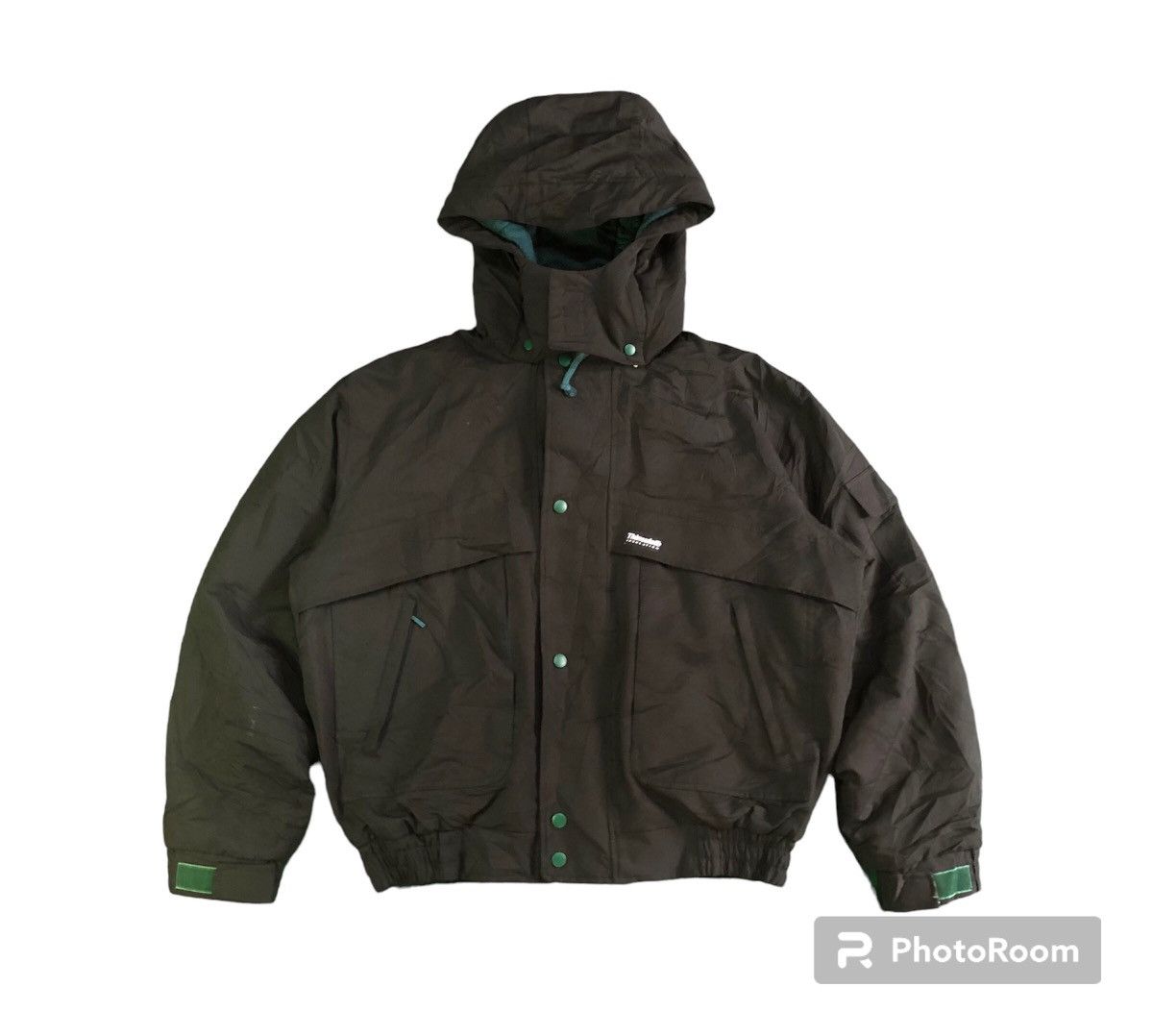 image of 3M Jacket x Thinsulate Insulation Waterproof Jacket Extremely Cold in Black, Men's (Size Large)