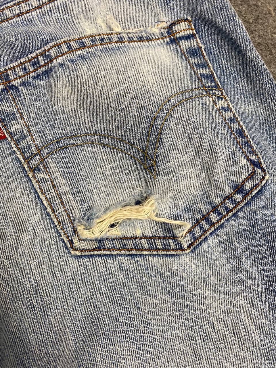Levi's vintage levis 502 distressed denim Size US 34 / EU 50 - 4 Thumbnail