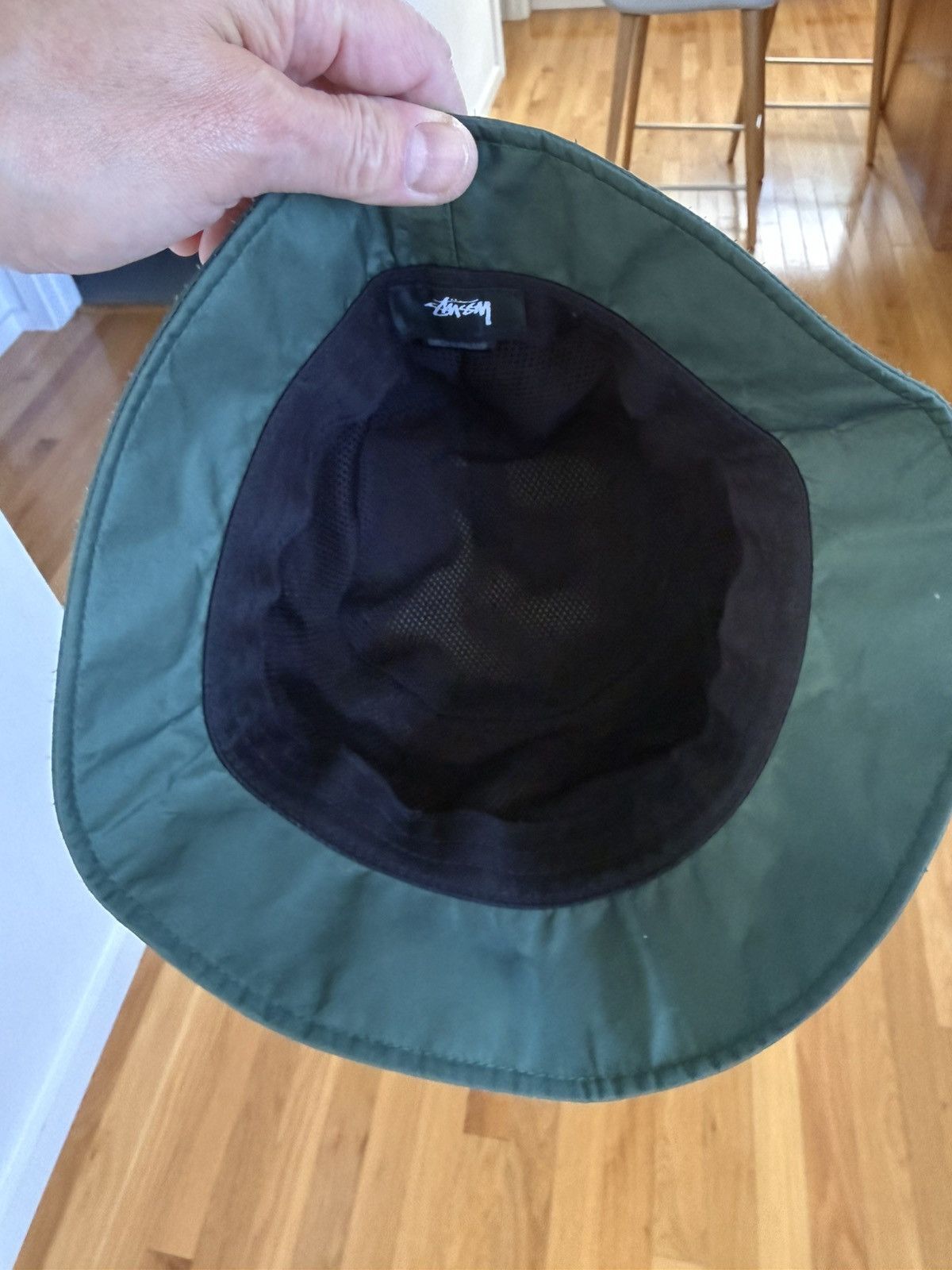 Stussy Stussy Two tone bucket hat olive taupe small/medium Size ONE SIZE - 5 Thumbnail