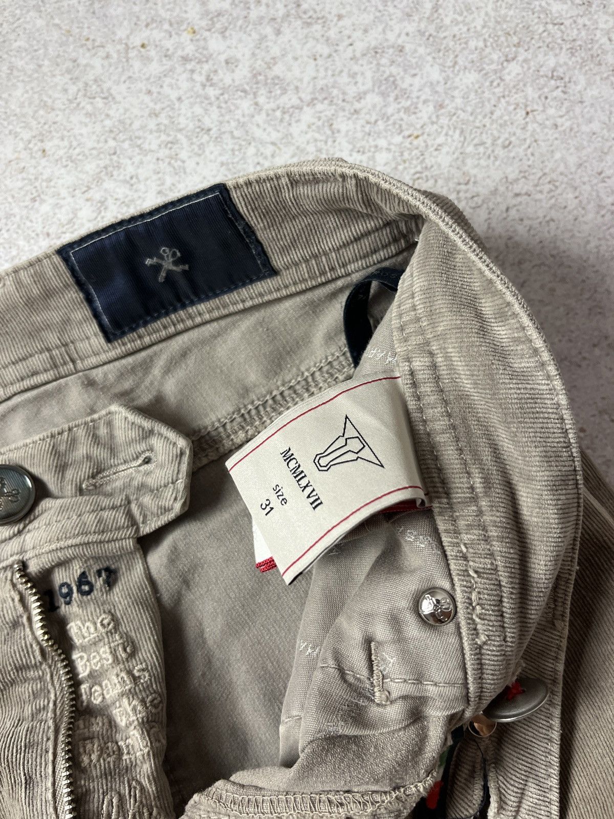 Other Tramarossa Pants Jeans Grey Leonardo Zip Stretch Size 31 Size US 31 - 8 Thumbnail