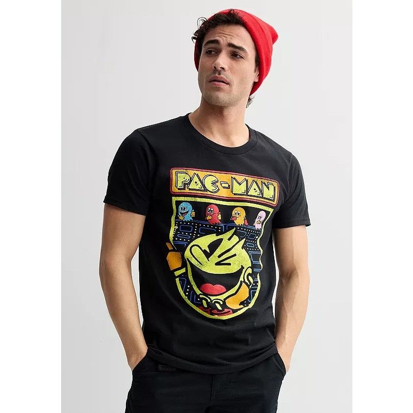Other Pac-Man Black Unisex Tee Retro Design - Size Medium Size US M / EU 48-50 / 2 - 2 Thumbnail