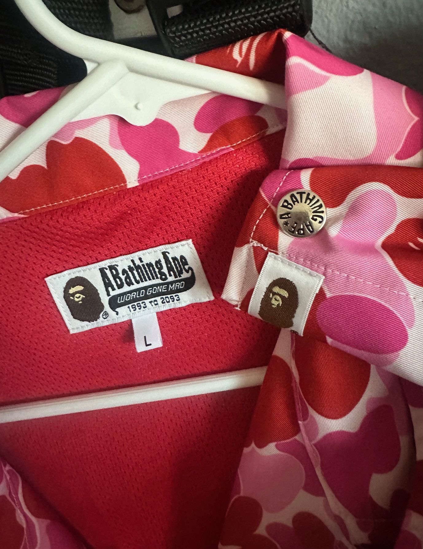 Bape ABC Camo Coach Jacket Size US L / EU 52-54 / 3 - 4 Thumbnail