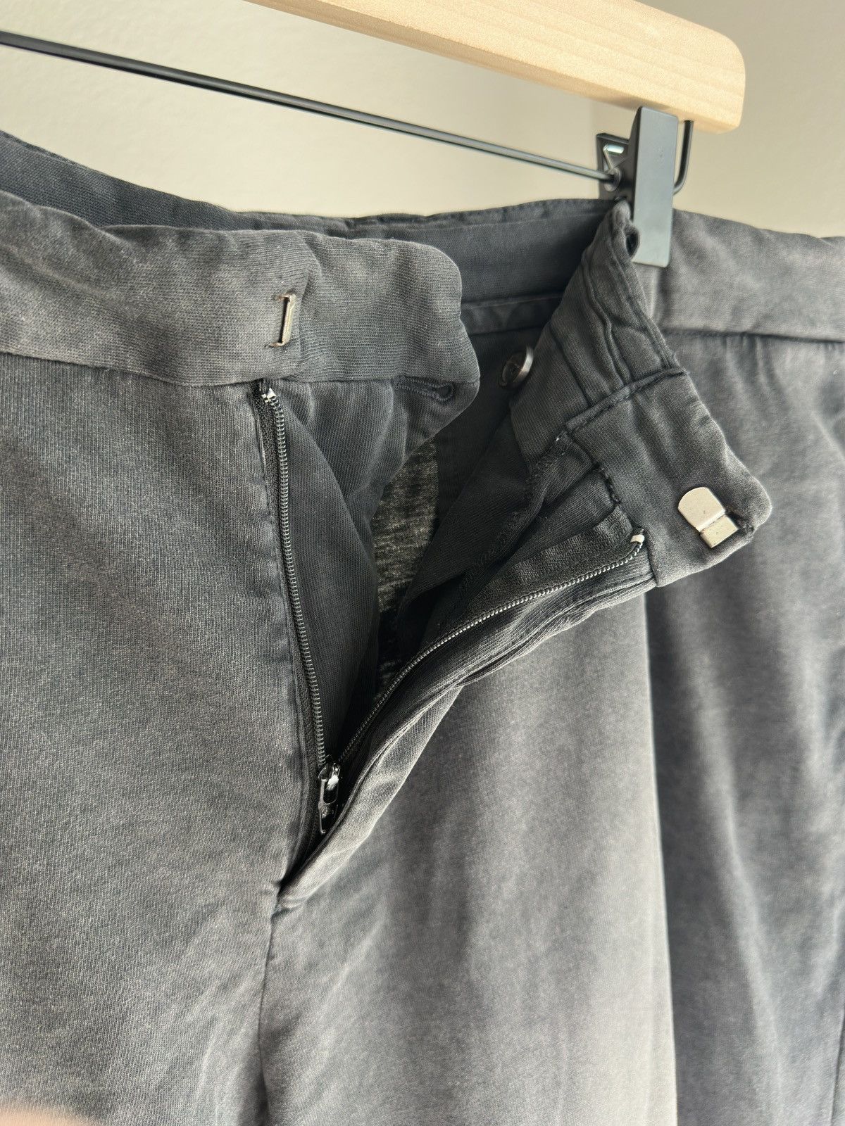 Balenciaga Trompe L’oeil Washed Grey Sweatpants Size US 34 / EU 50 - 5 Thumbnail