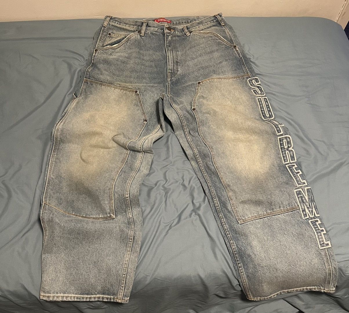 パンツ SupremeTimberland Double Knee Painter 30 Supreme Double Knee Pant | Grailed