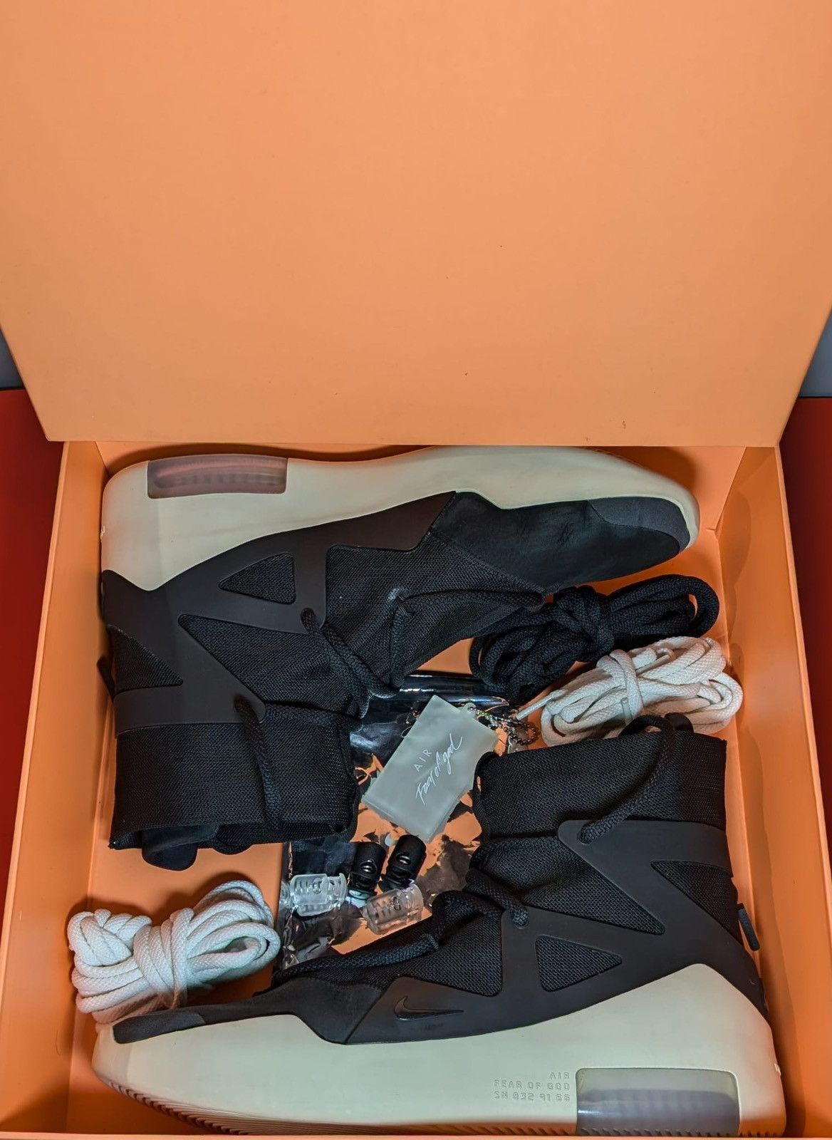 Fear of God × Nike Size 9.5 - Nike Air Fear Of God 1 Black Size US 9.5 / EU 42-43 - 8 Thumbnail