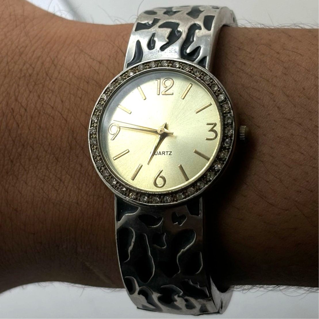 Other Silver Cheetah Cuff Watch Size ONE SIZE - 1 Thumbnail