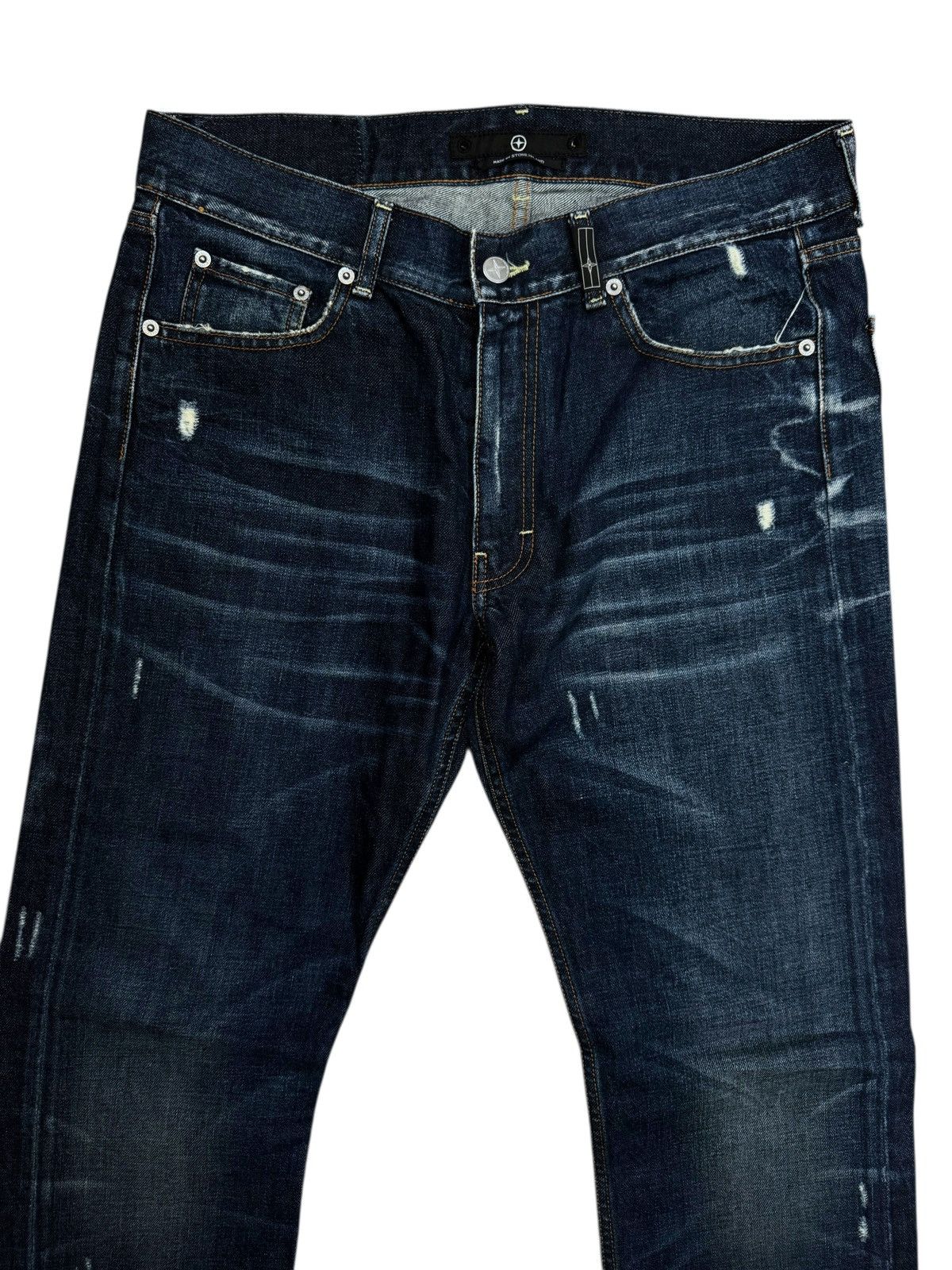 Stone Island Stone Island Vintage Jeans Blue W34 Made in Italy Size US 34 / EU 50 - 4 Thumbnail