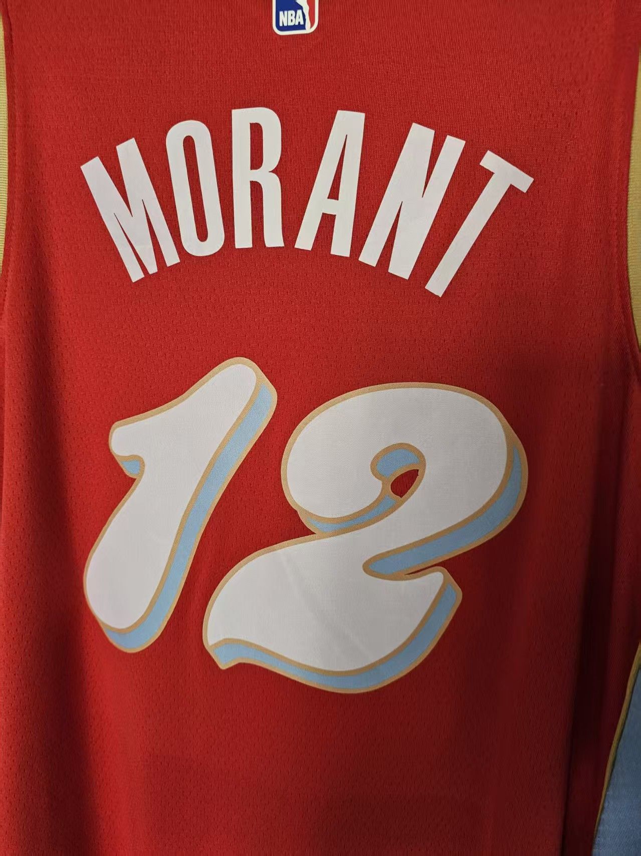 NBA Memphis Grizzlies 12 Ja Morant Jersey Size US S / EU 44-46 / 1 - 4 Thumbnail