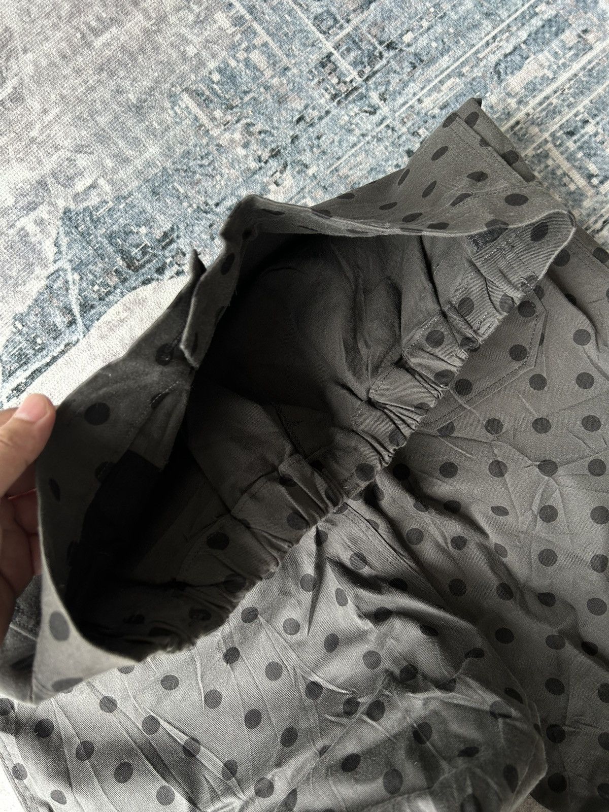 Yohji Yamamoto Yohji Yamamoto Polka Dot Pants Size US 28 / EU 44 - 13 Thumbnail