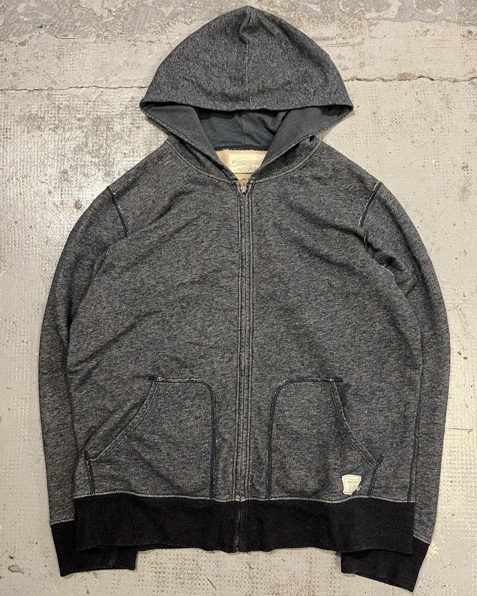 Polo Ralph Lauren 2010s Ralph Lauren Grey USA Flag Zip-up Hoodie Size US L / EU 52-54 / 3 - 5 Thumbnail