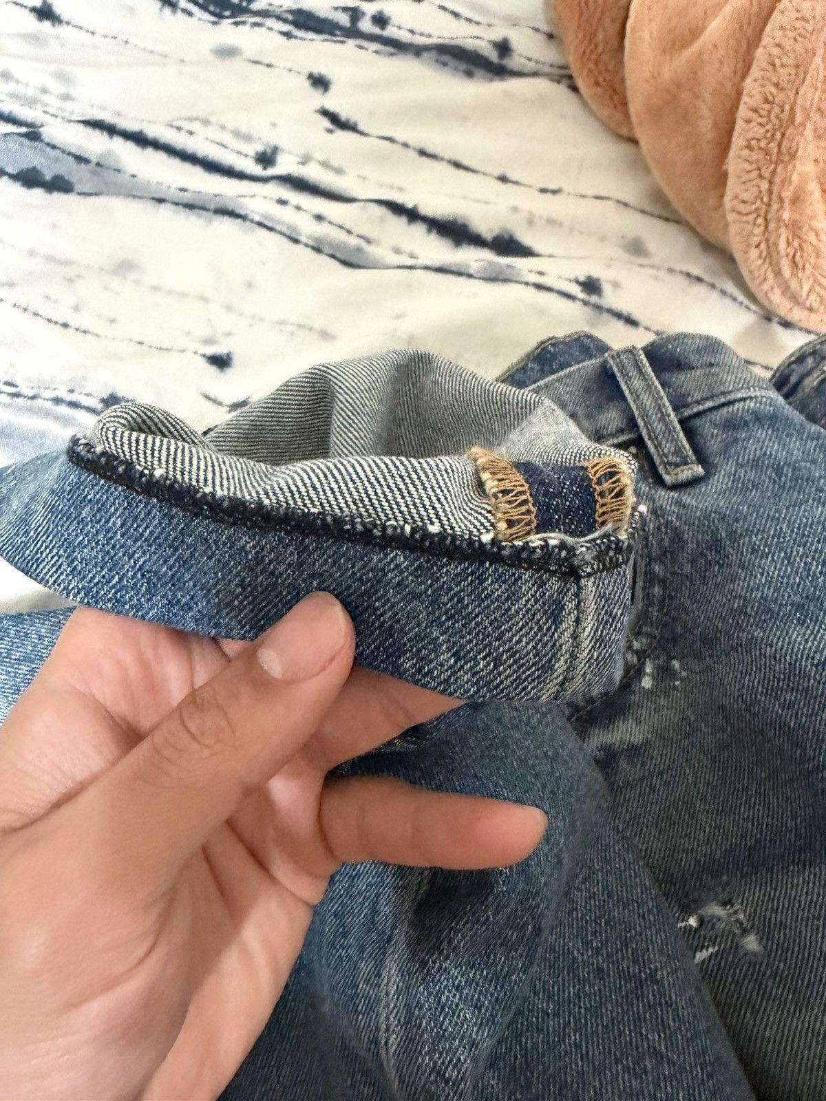 Bare Knuckles Bare Knuckles Javier wide leg Denim Size US 30 / EU 46 - 4 Thumbnail