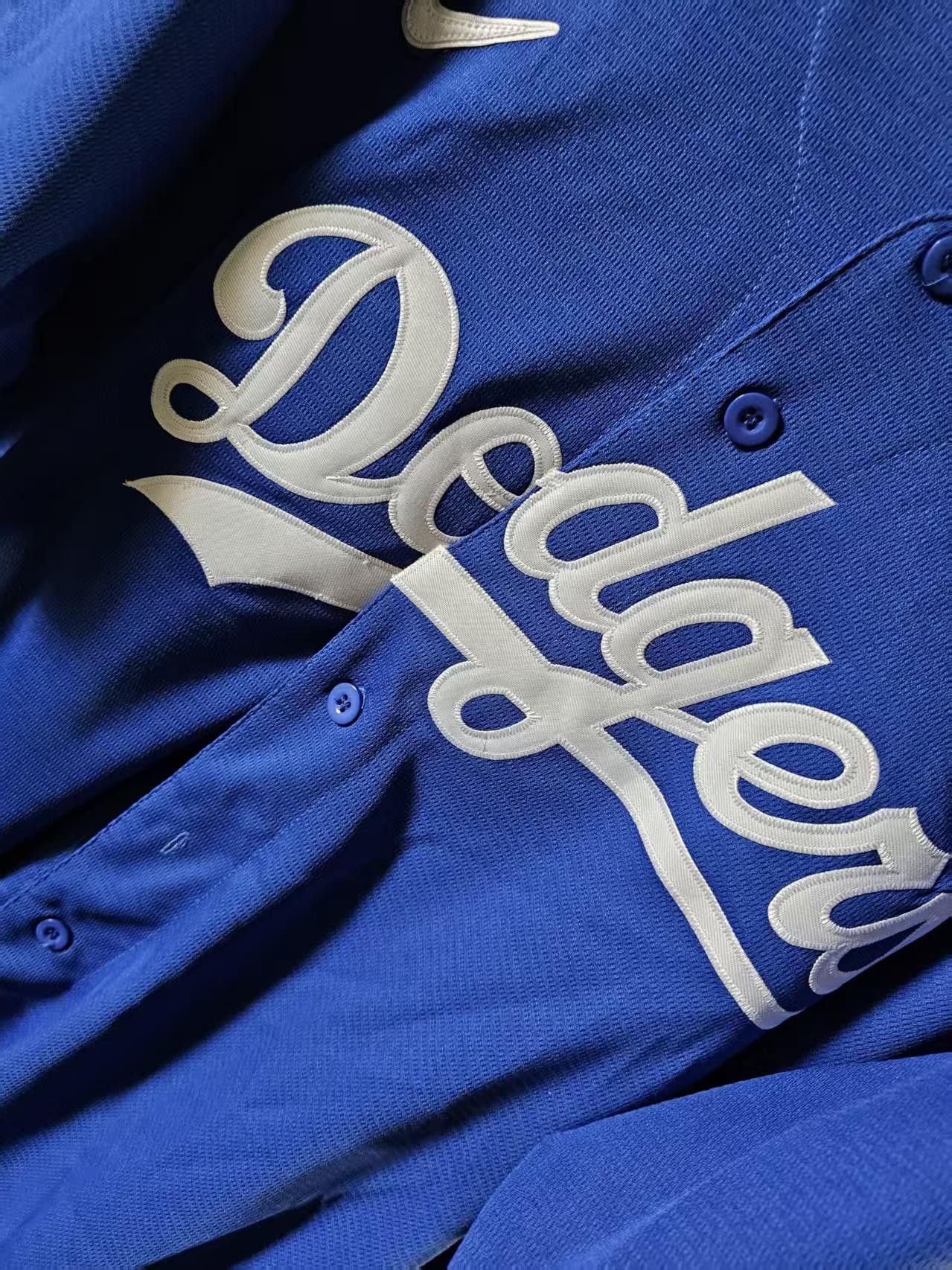 MLB Los Angeles Dodgers #15 Johnson Jersey Blue Size US XL / EU 56 / 4 - 3 Thumbnail