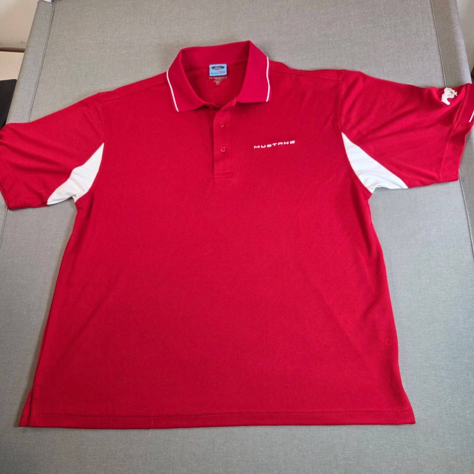 Ford Ford Mustang Tri-Mountain Polo L Size US L / EU 52-54 / 3 - 1 Thumbnail