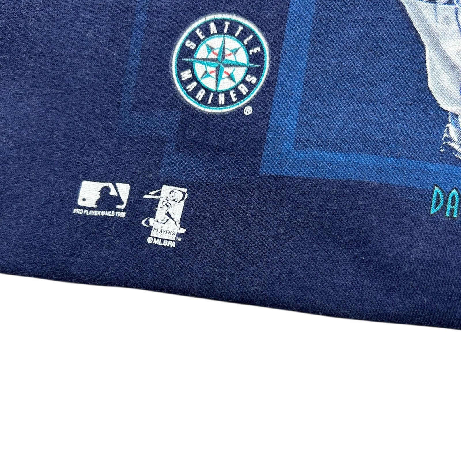 MLB VTG 90s SEATTLE MARINERS PRO PLAYER 1998 GRIFFEY RODRIGUES Size US L / EU 52-54 / 3 - 3 Thumbnail