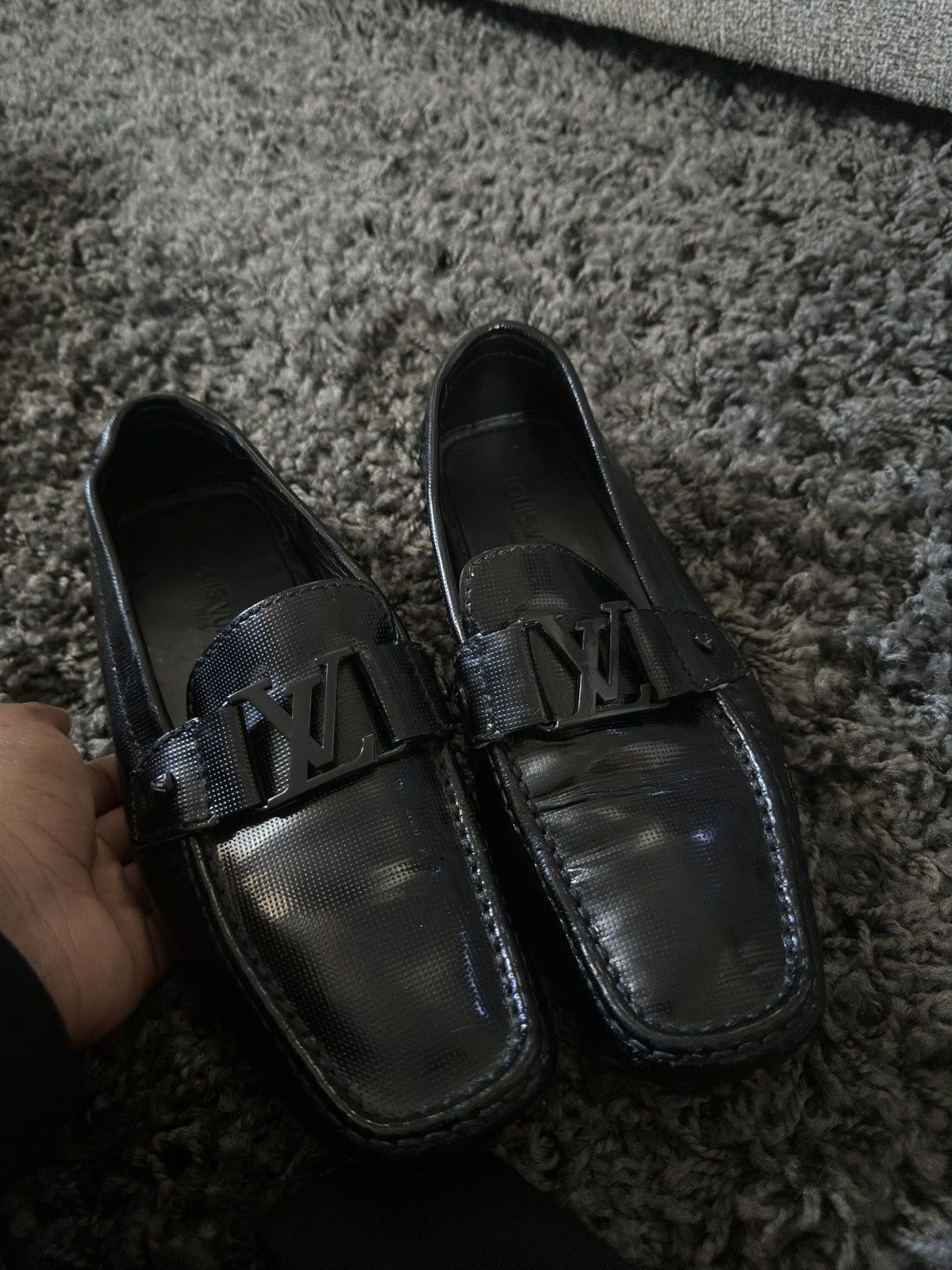 Louis Vuitton Louis Vuitton Montaigne Leather Flats Size US 9.5 / EU 42-43 - 1 Thumbnail
