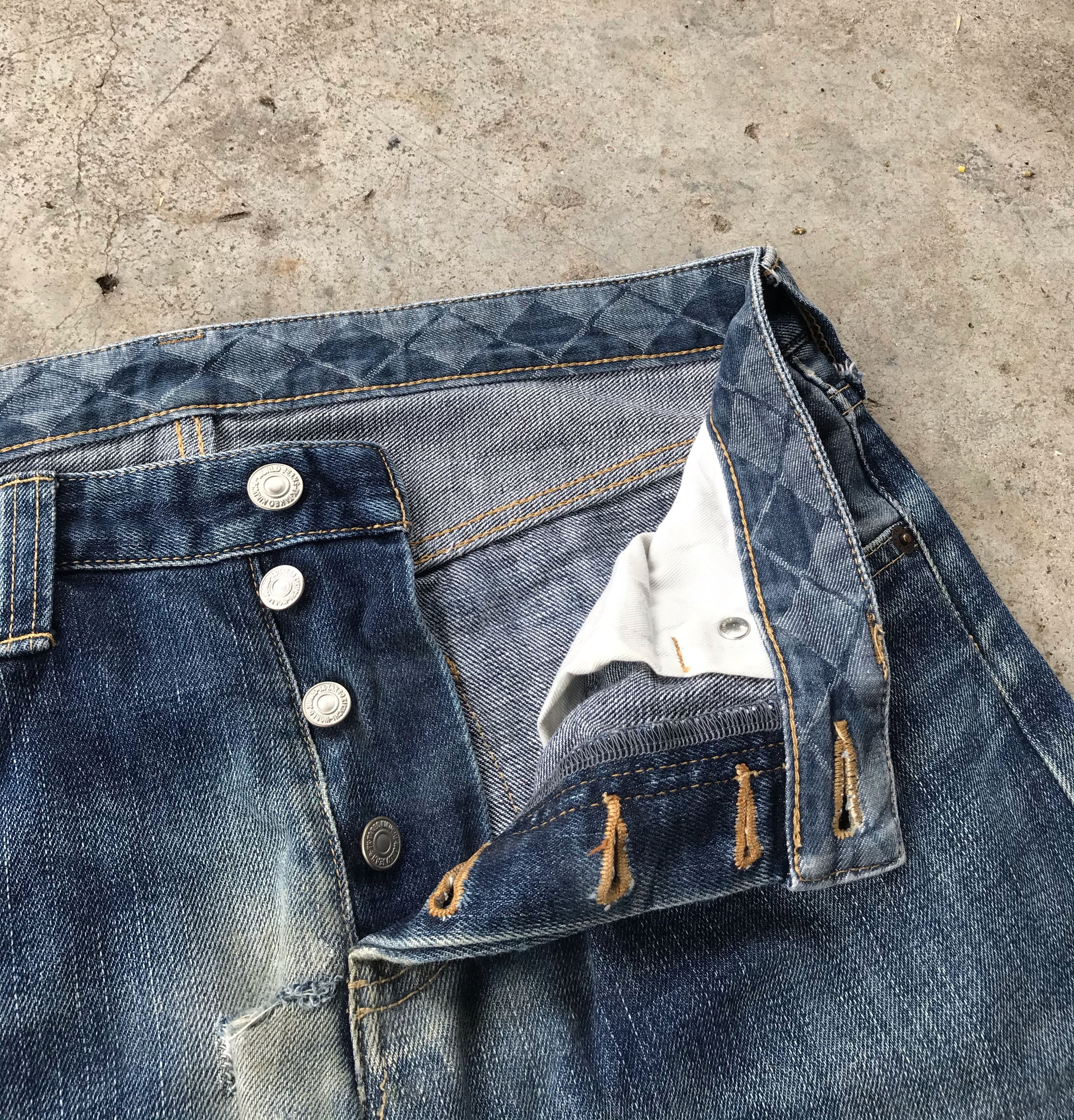Takeo Kikuchi Takeo kikuchi denim jeans Size US 32 / EU 48 - 4 Thumbnail
