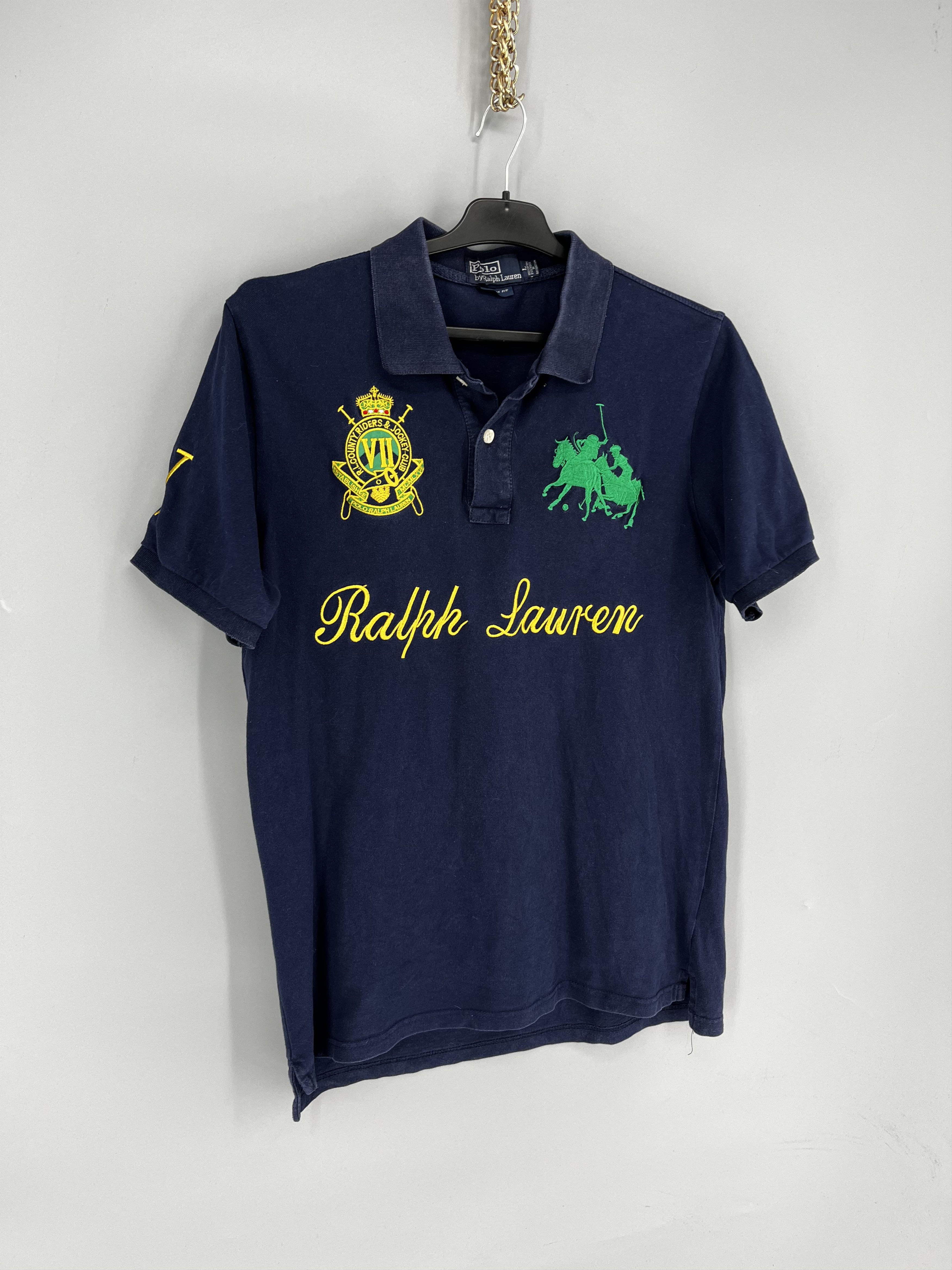 Polo Ralph Lauren Vintage Polo By Ralph Lauren Chief Keef Custom Fit Polo Size US L / EU 52-54 / 3 - 2 Thumbnail