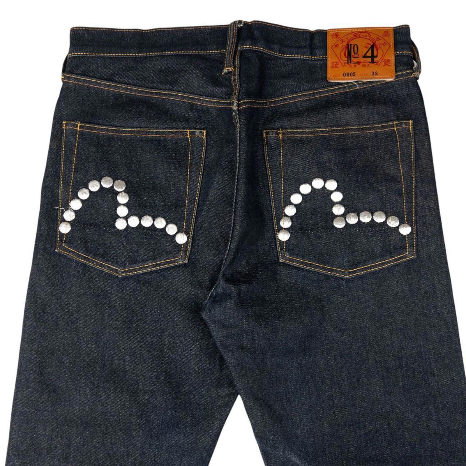 Evisu Vintage Evisu Gull Embroidered Japanese Denim Size W34 Size US 34 / EU 50 - 1 Thumbnail